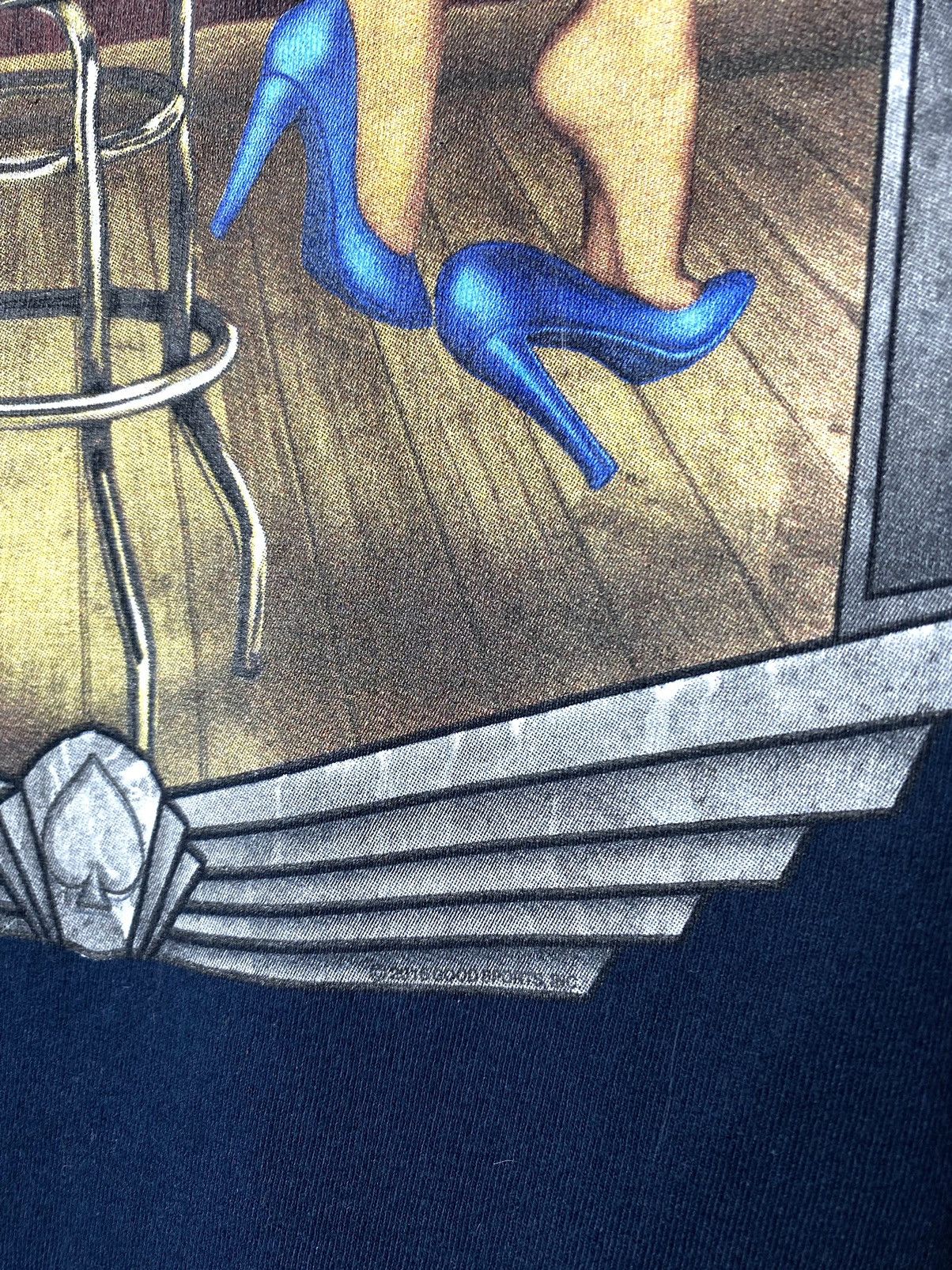 Vintage Vintage Choppers Motorcycle Sexy Girl T Shirt Pin Up Size US M / EU 48-50 / 2 - 6 Thumbnail