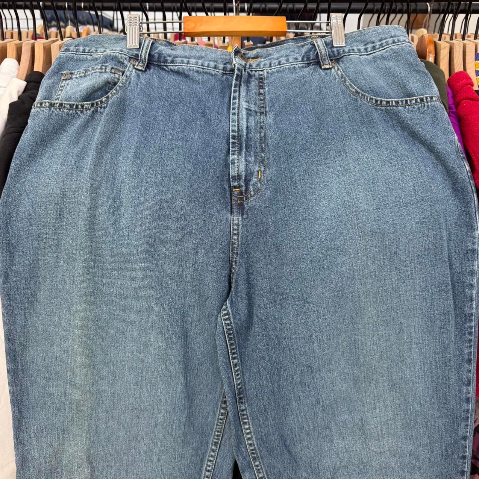 Nautica Vintage Y2K Baggy Nautica Fade Denim Jeans With Perfect Fade Size US 39 - 2 Thumbnail