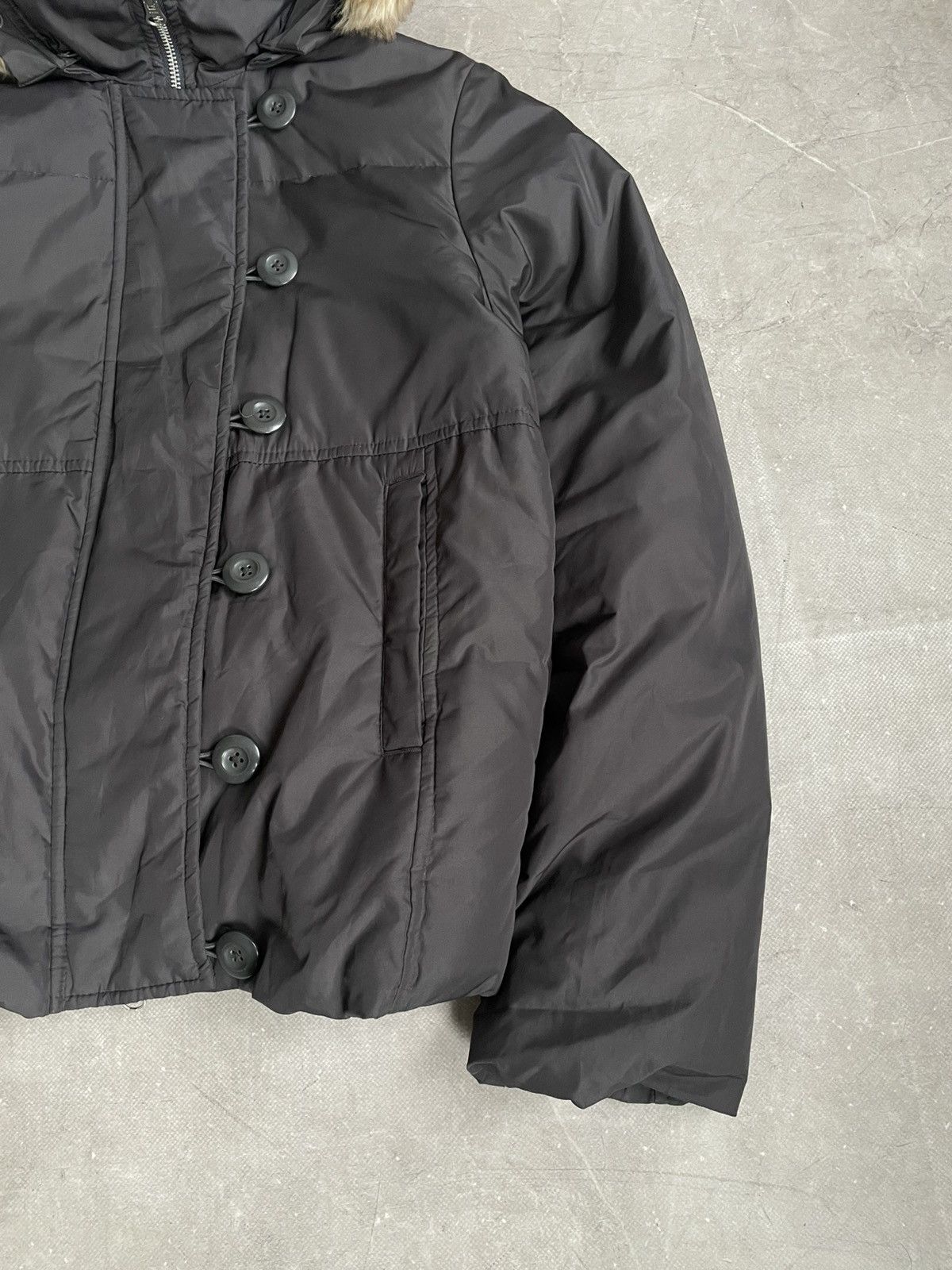 14th Addiction If six was nine fur hood bomber puff jacket y2k Size US M / EU 48-50 / 2 - 4 Thumbnail