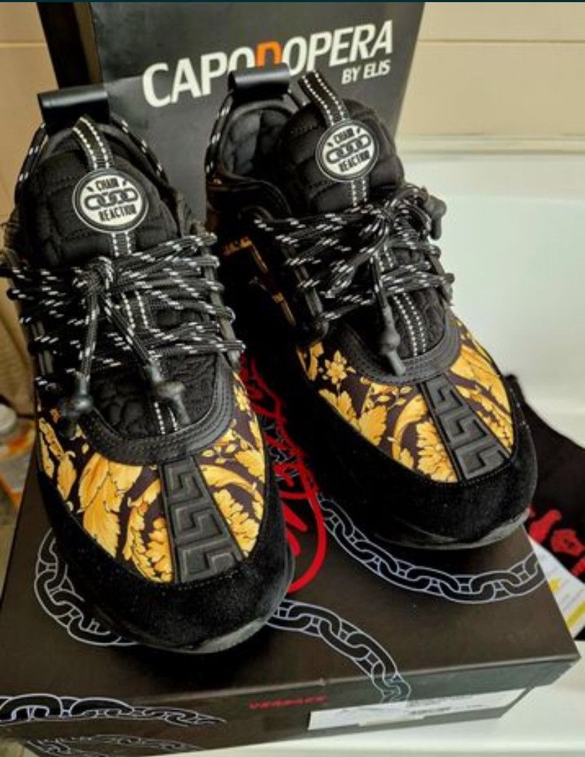 Versace Versace chain reaction baroque Size US 11 / EU 44 - 9 Thumbnail