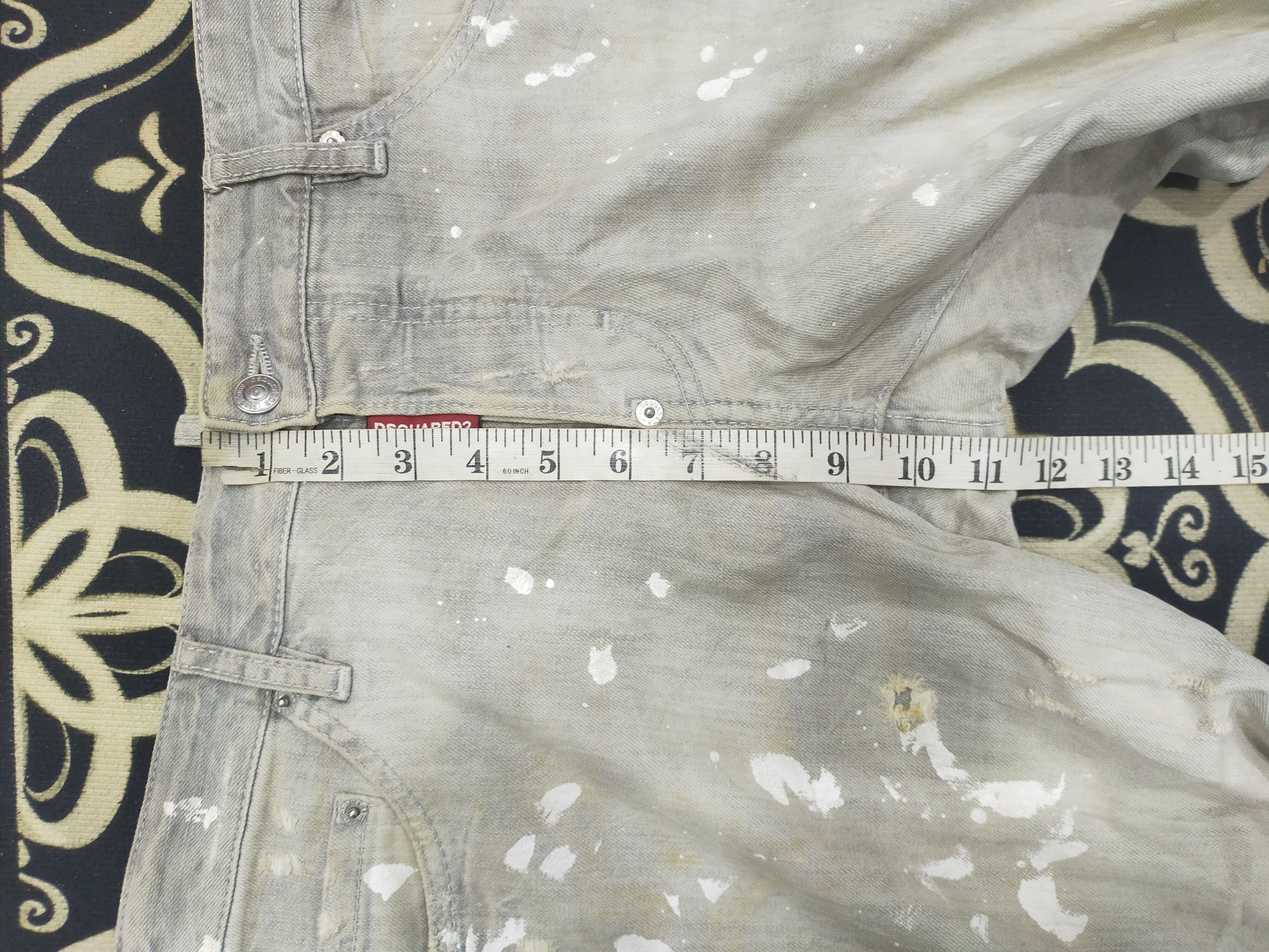 Dsquared2 × Japanese Brand × Le Grande Bleu (L.G.B.) Dsquared Sexy Twist Jean Size US 33 - 15 Thumbnail