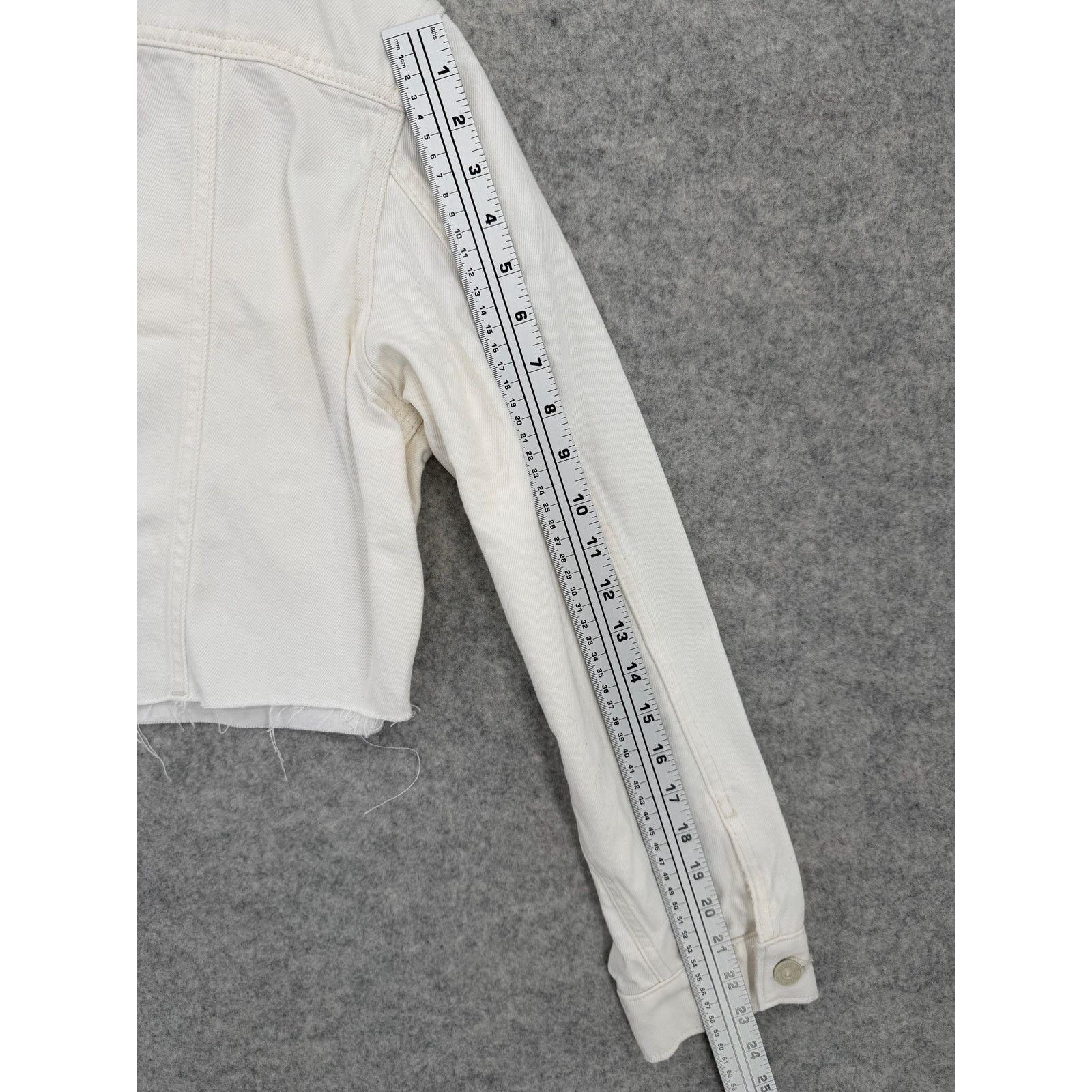 G-Star NWT G-Star RAW Cropped Wander White GD Destroyed Jacket Size M / US 6-8 / IT 42-44 - 12 Thumbnail