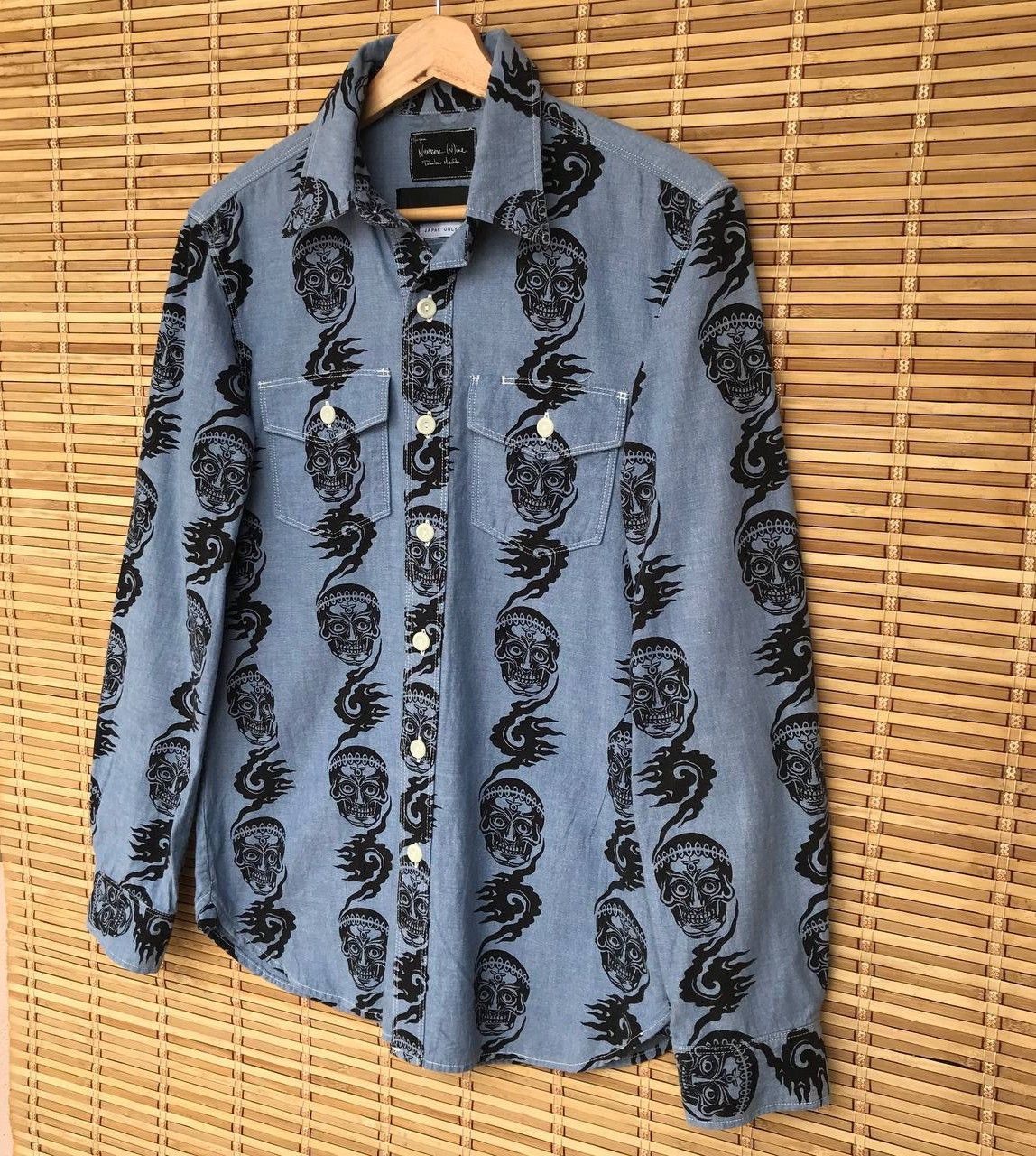 Number (N)ine × Takahiromiyashita The Soloist. NUMBERNINE X MAGICAL DESIGN SKULL PRINTED TAKAHIRO MIYASHITA Size US M / EU 48-50 / 2 - 4 Thumbnail