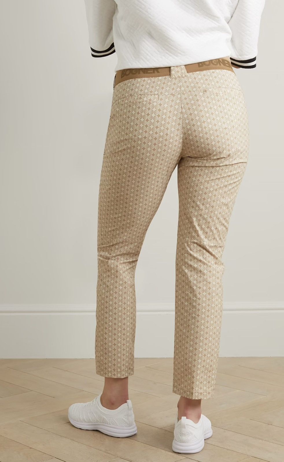 Bogner Bogner Pants Tesja Cropped Printed Shell Straight-Leg Golf Size 30" / US 8 / IT 44 - 2 Thumbnail