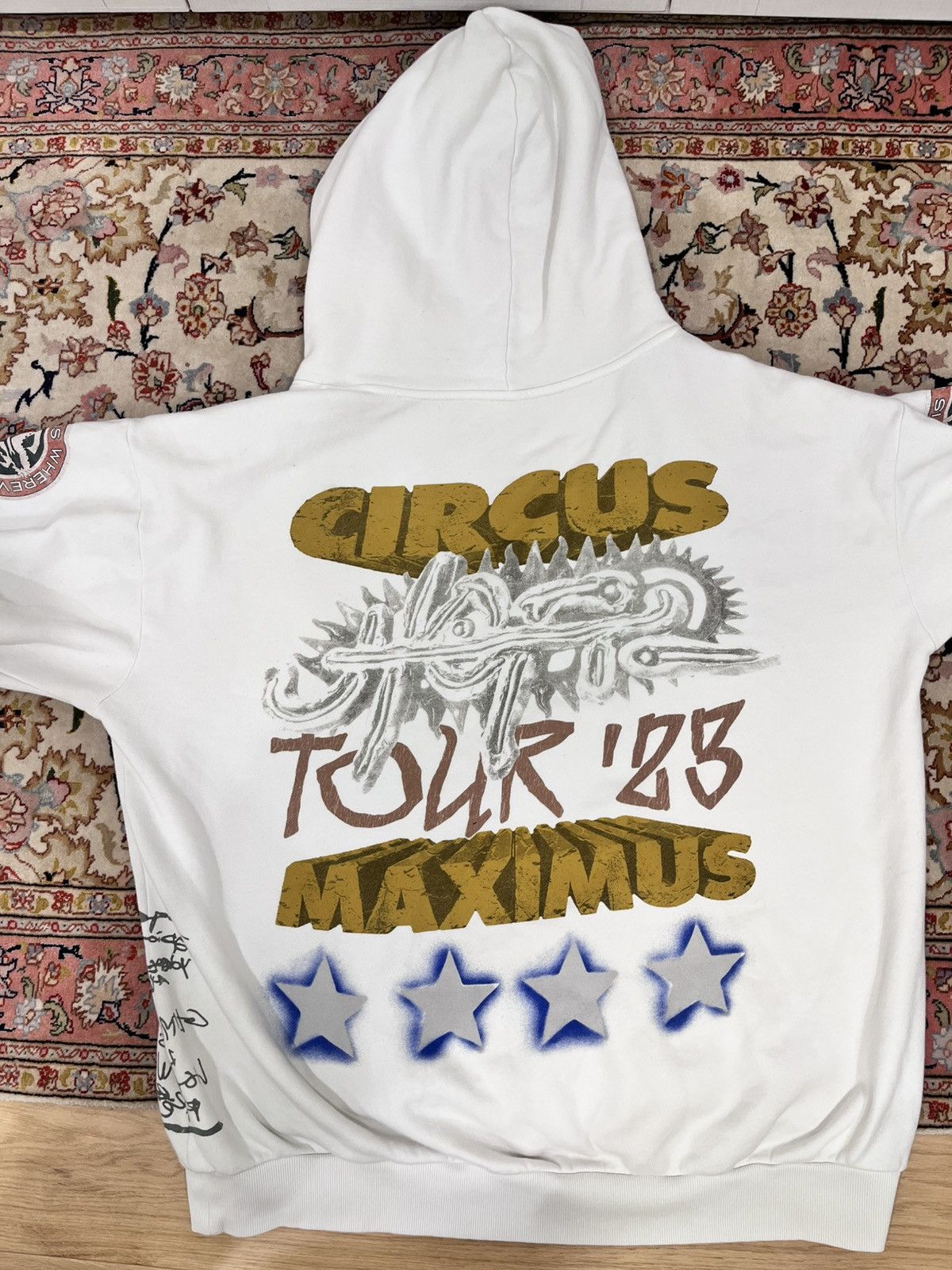 Travis Scott Travis Scott Utopia Concert Hoodie Size US XXL / EU 58 / 5 - 1 Thumbnail