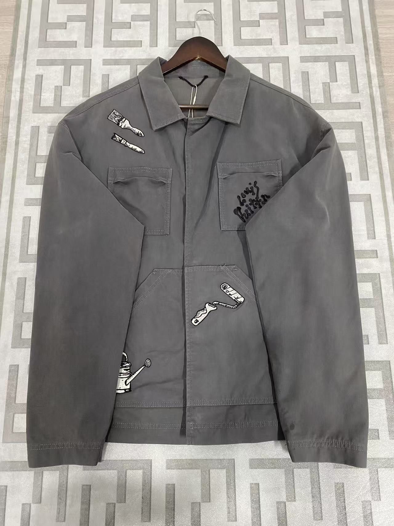 Louis Vuitton Louis Vuitton Tools Embroidery Work Jacket US L Size US L / EU 52-54 / 3 - 1 Thumbnail