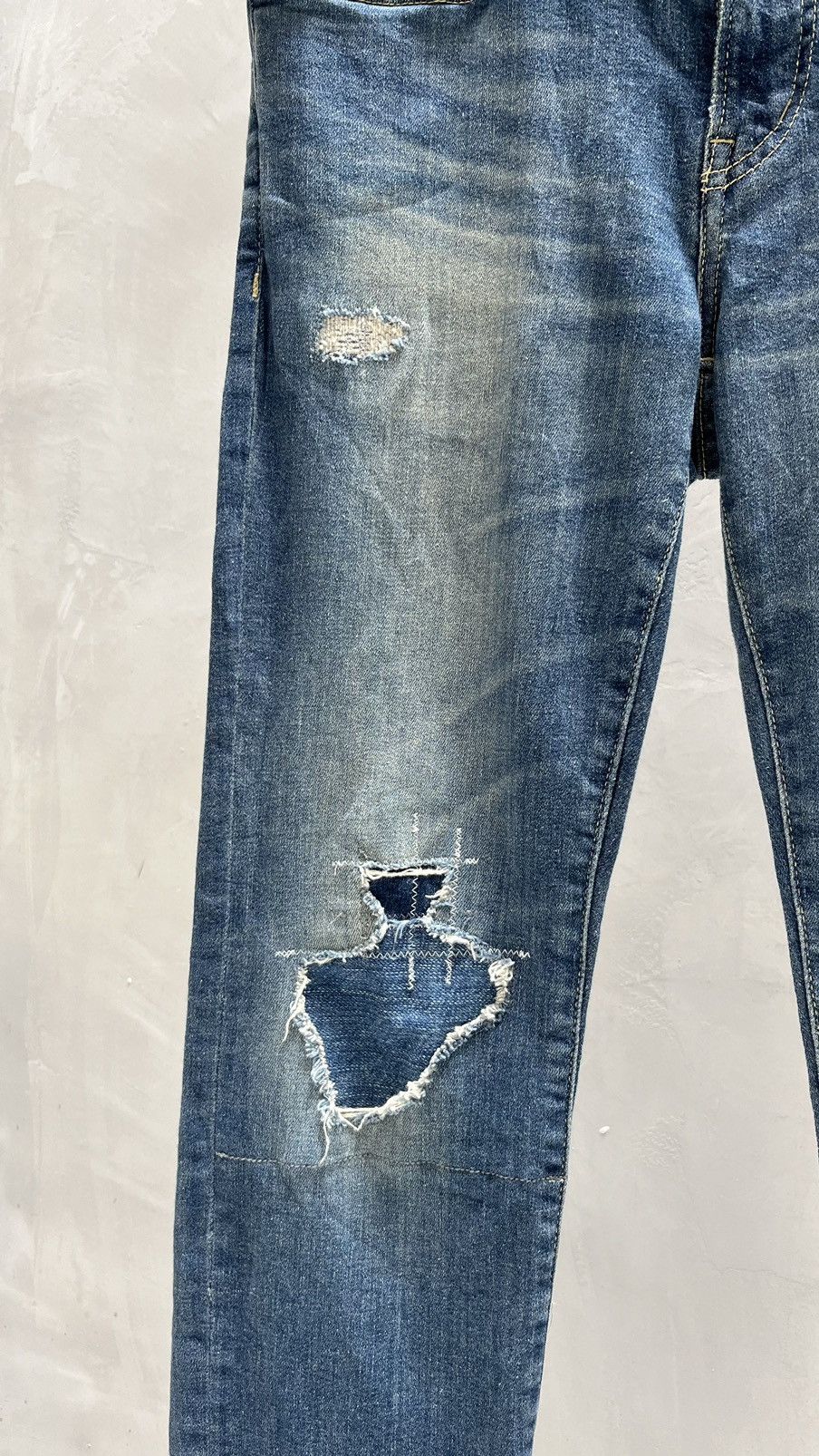 Hysteric Glamour × Japanese Brand Hysteric Glamour Distressed Denim Size US 31 - 6 Thumbnail