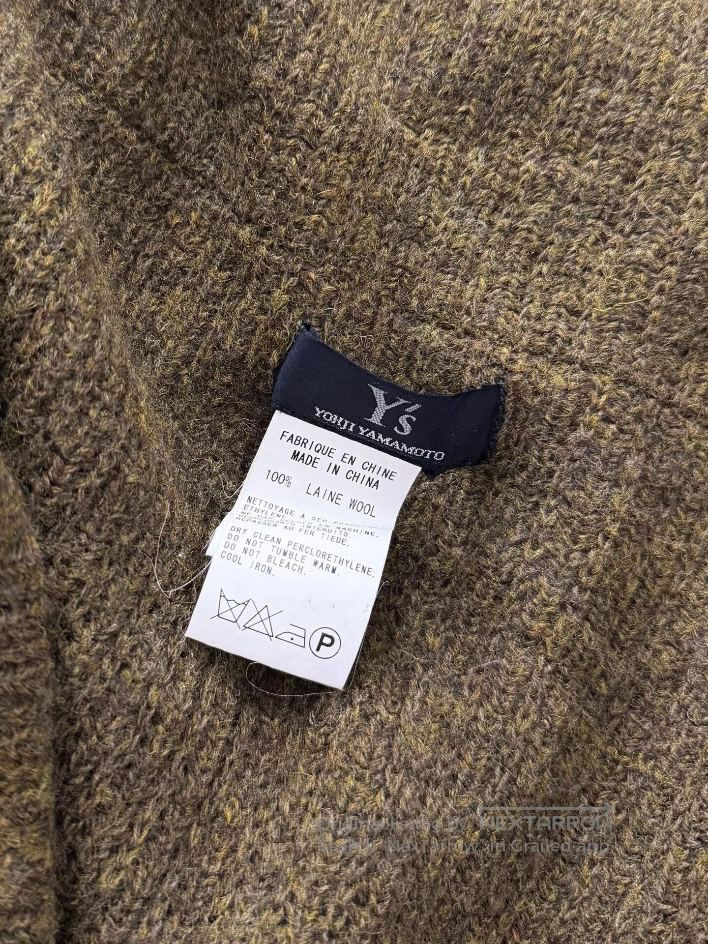 Y's green knitted wool cardigan by Y's. Size M / US 6-8 / IT 42-44 - 9 Thumbnail