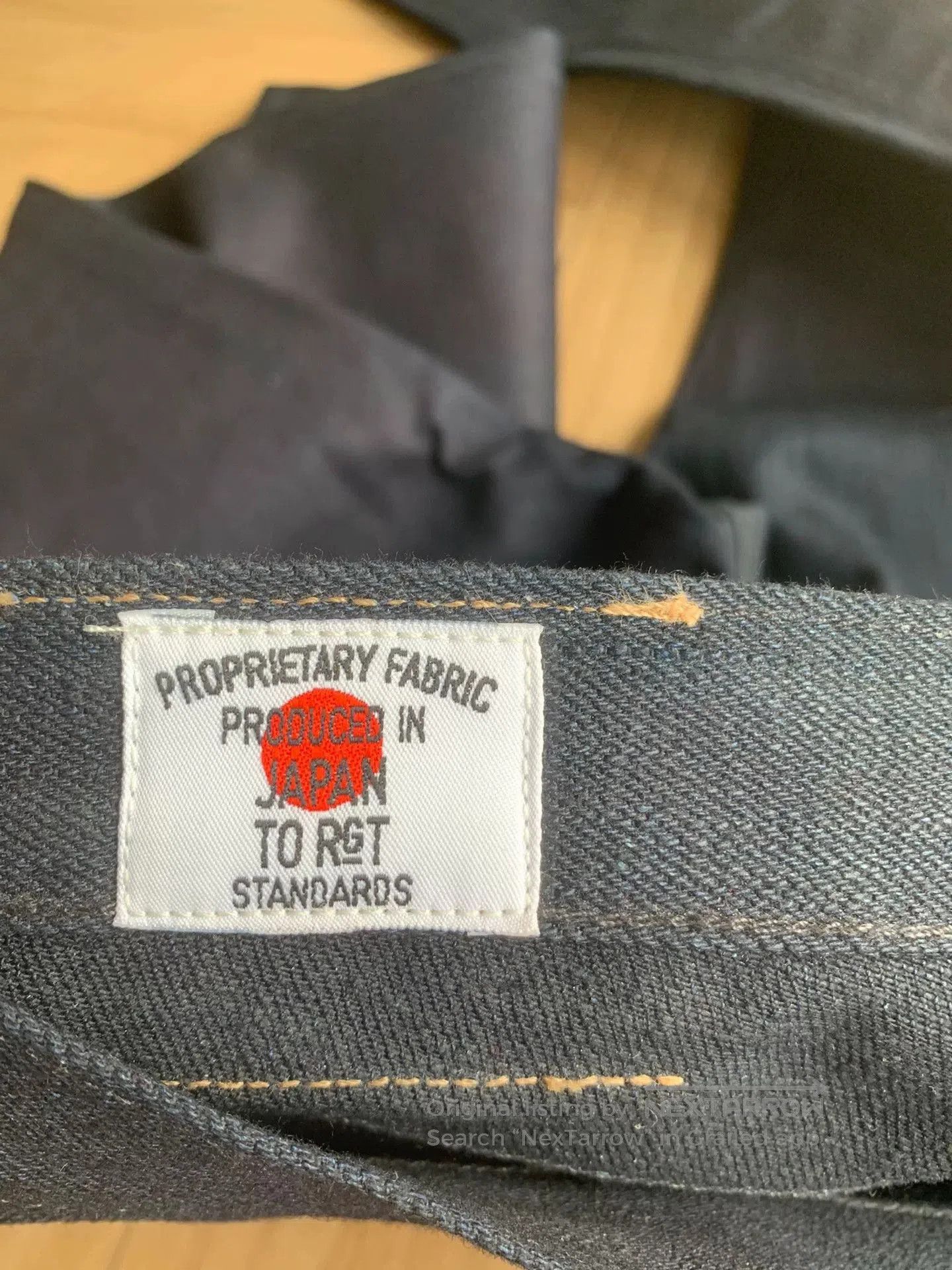 Rogue Territory heavy weight black denim straight leg pants. Size US 34 / EU 50 - 5 Thumbnail