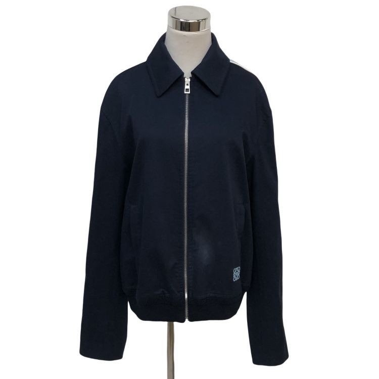 Loewe Loewe Navy Anagram Zip Jacket Size 46 Size US S / EU 44-46 / 1 - 1 Thumbnail