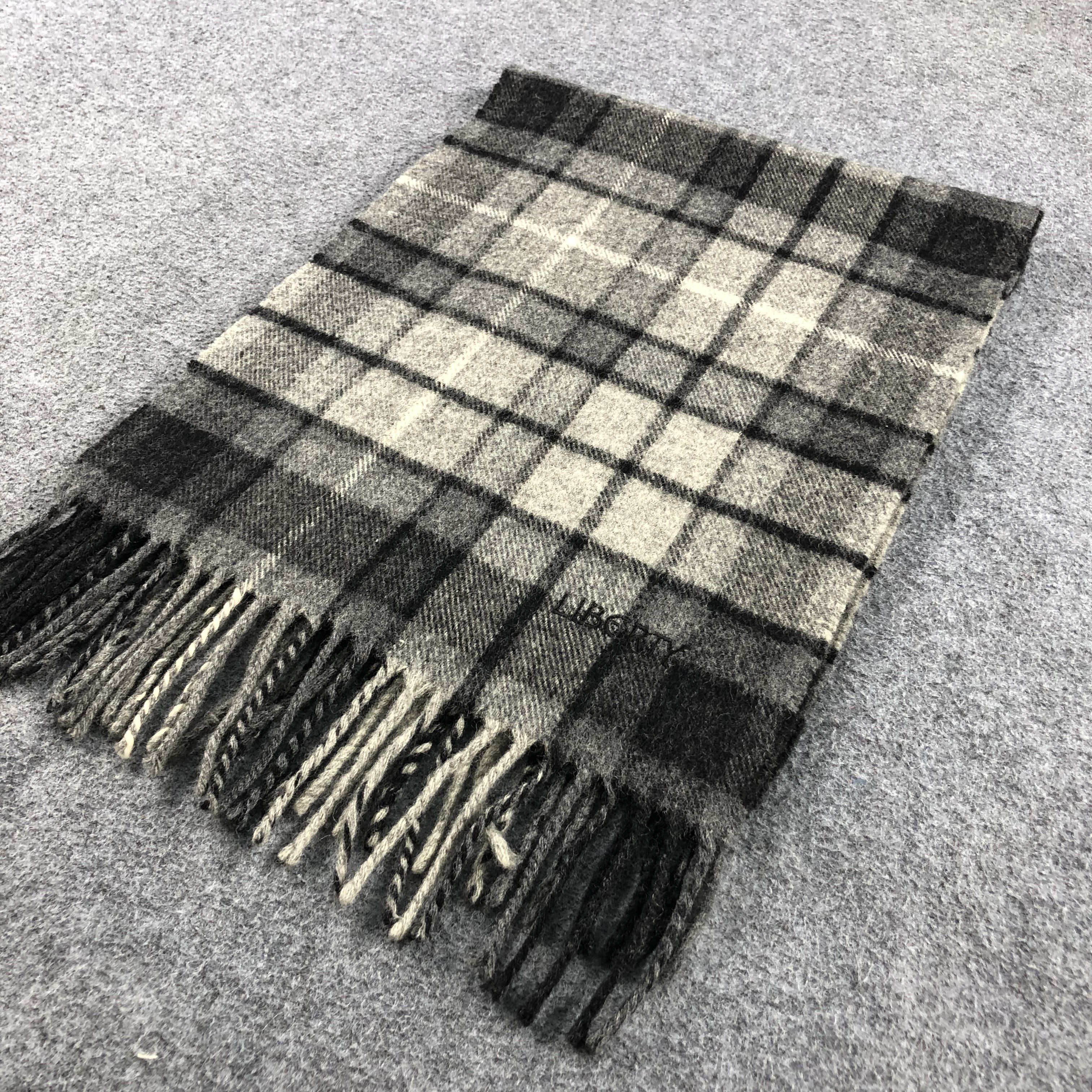 Liberty Liberty Tartan Wool Scarf Muffler V806 Size ONE SIZE - 3 Thumbnail
