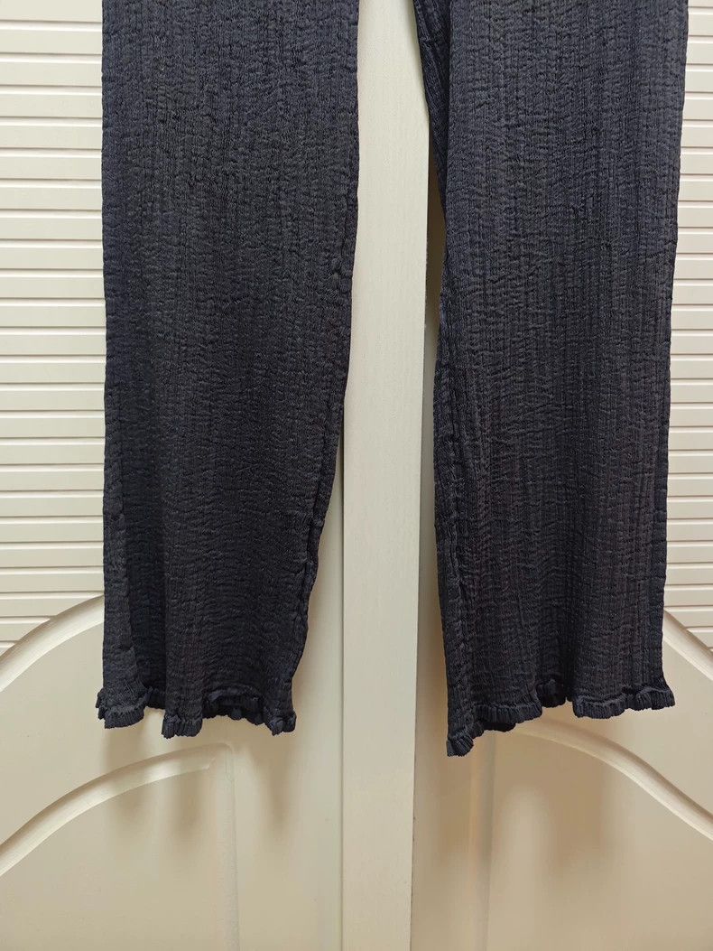 Issey Miyake issey miyake size:one size Dark grey trousers Size US 26 / EU 42 - 4 Thumbnail