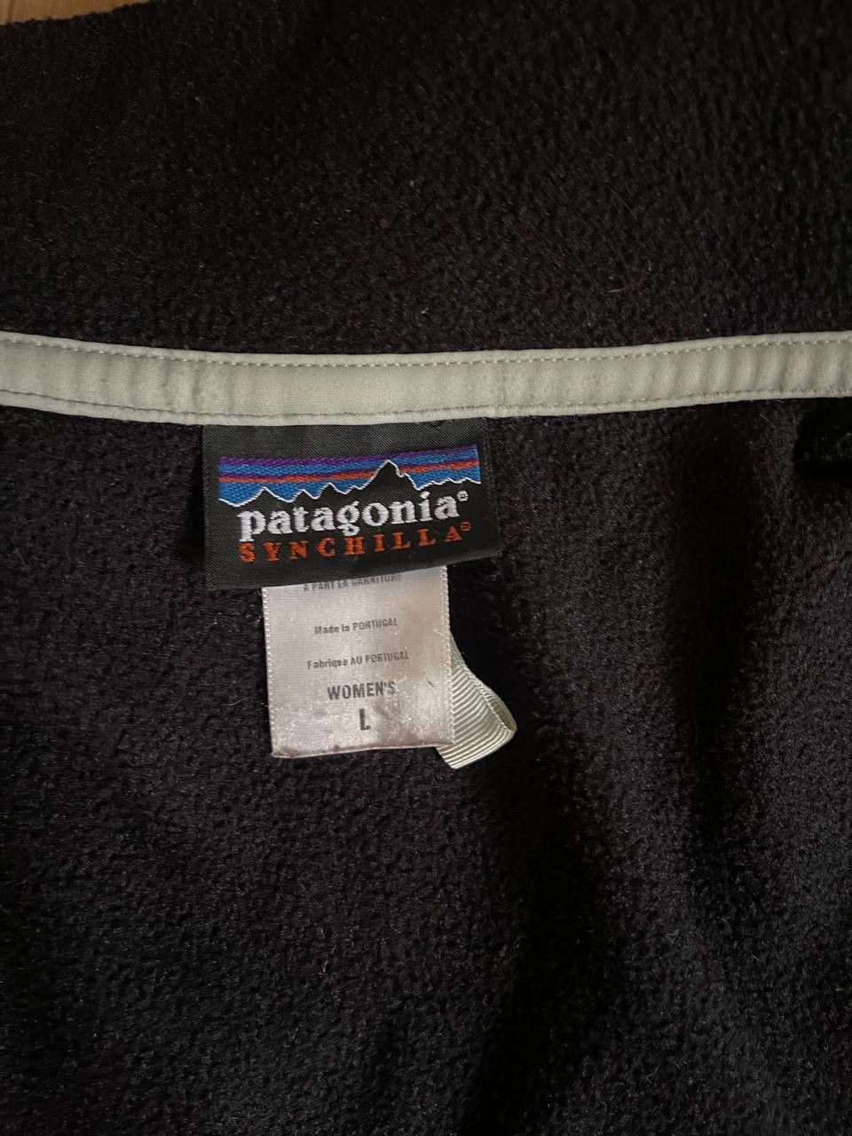 Patagonia Vintage Womens Patagonia Fleece Zip Up Jacket Sz L Size L / US 10 / IT 46 - 11 Thumbnail