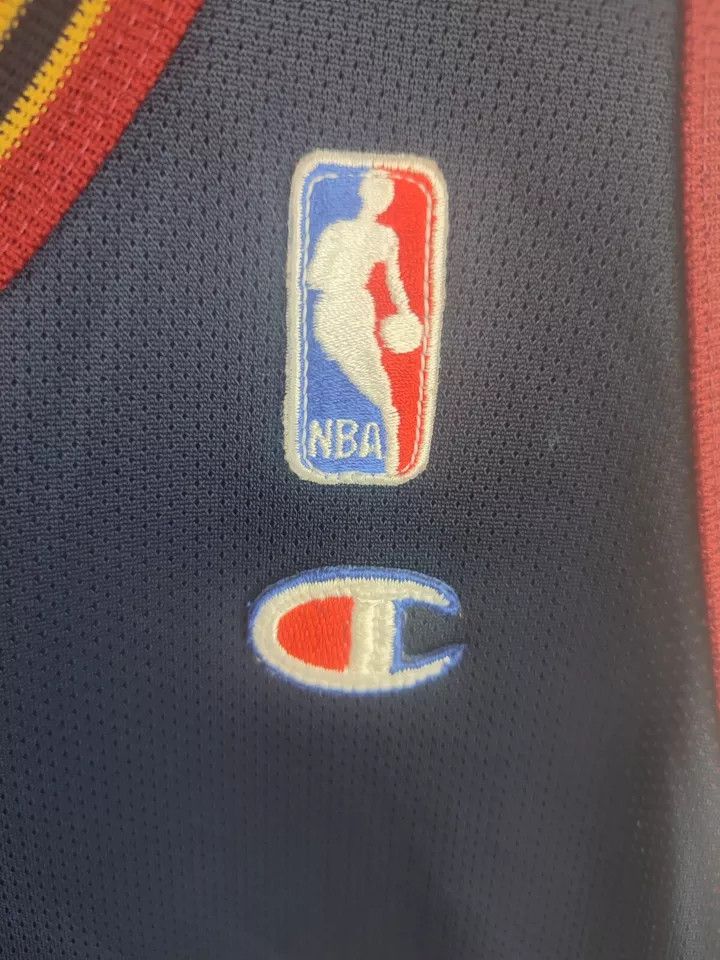 NBA Vintage Champion 90s NBA Jalen Rose #5 Denver Nuggets Jersey Size US M / EU 48-50 / 2 - 4 Thumbnail