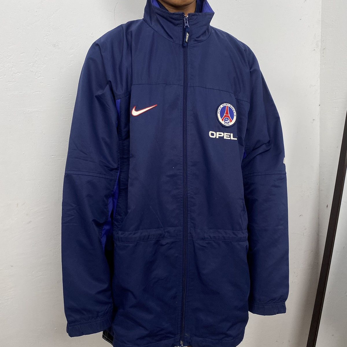 Nike × Vintage 1998-99 Paris Saint-Germain Nike Rain Jacket Size US XL / EU 56 / 4 - 3 Thumbnail