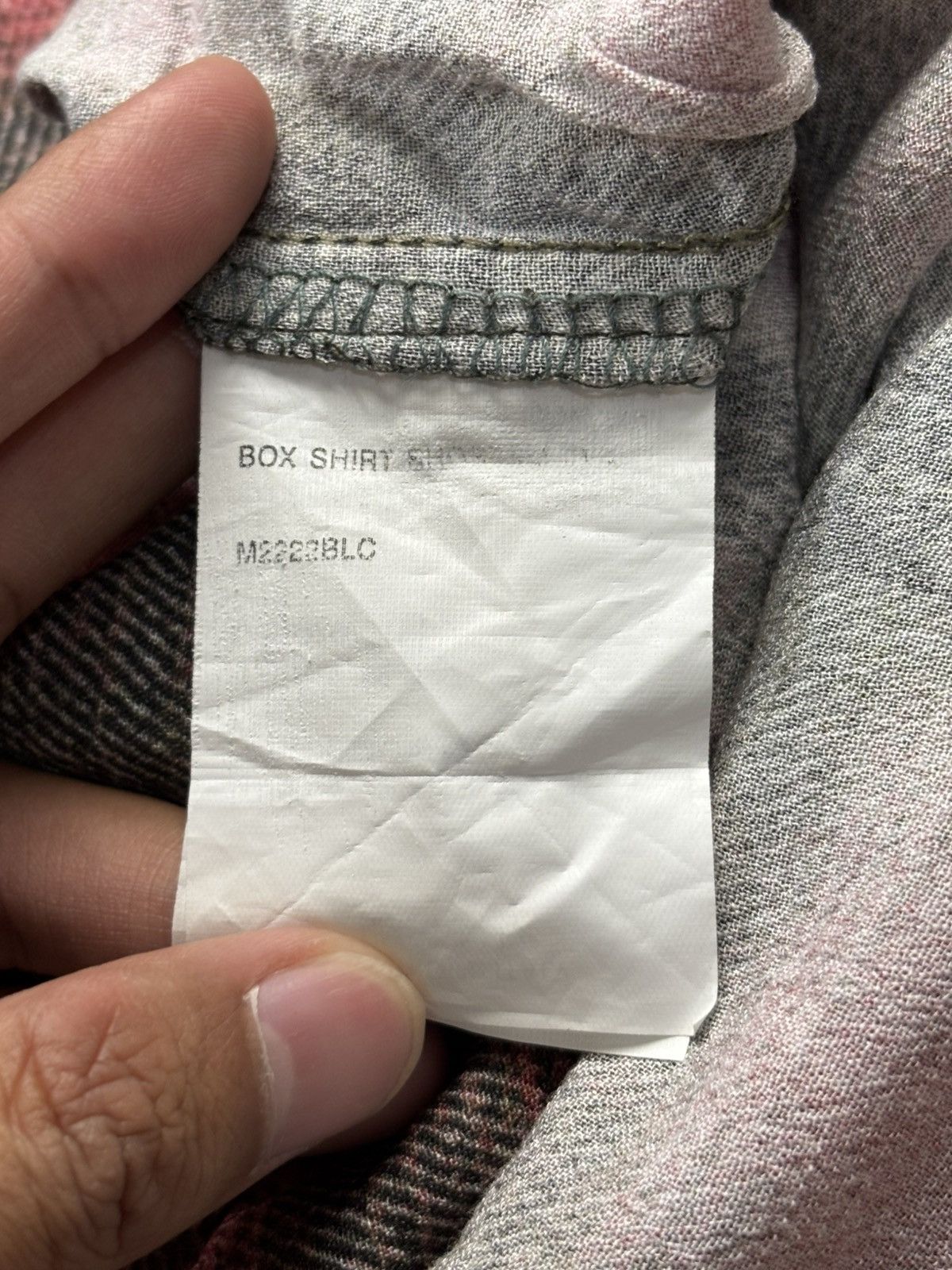 Our Legacy Oversized Flannel Box Shirt Size US S / EU 44-46 / 1 - 9 Thumbnail