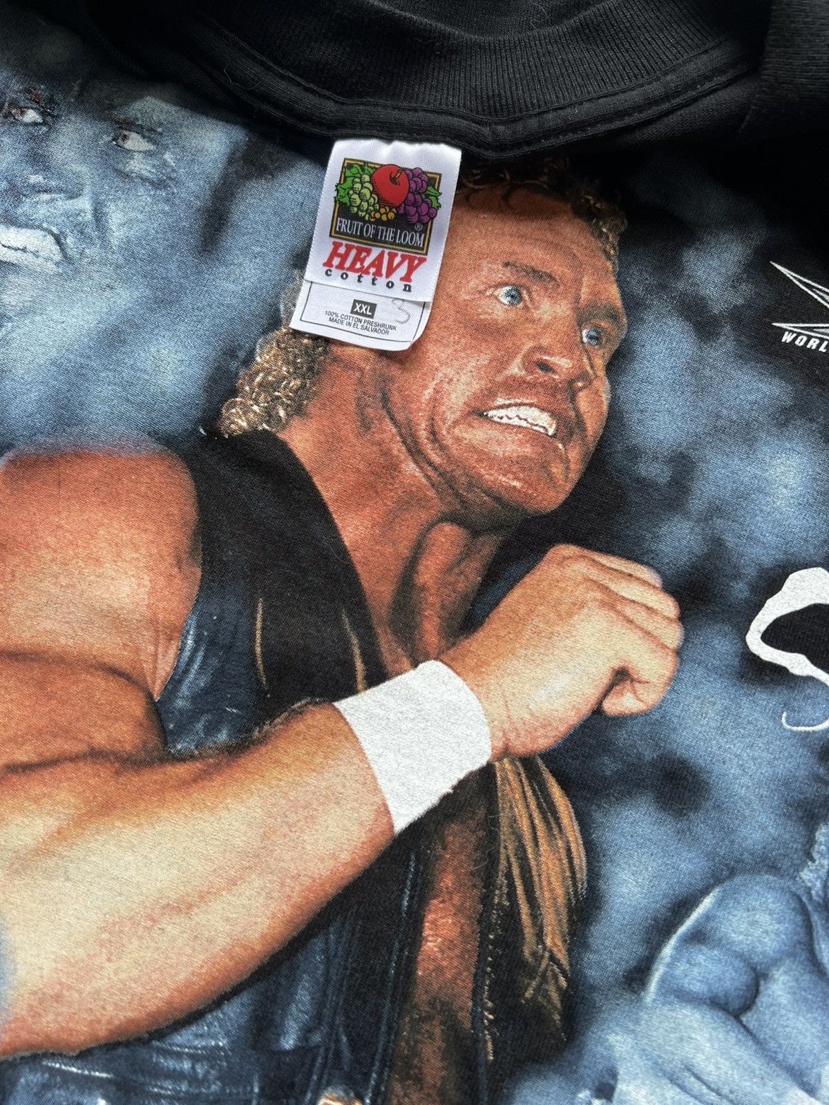 Vintage × WCW/nWo × WWF VTG ‘90s Sycho Sid Vicious Wrestling Tee Shirt WWE Size US XXL / EU 58 / 5 - 4 Thumbnail