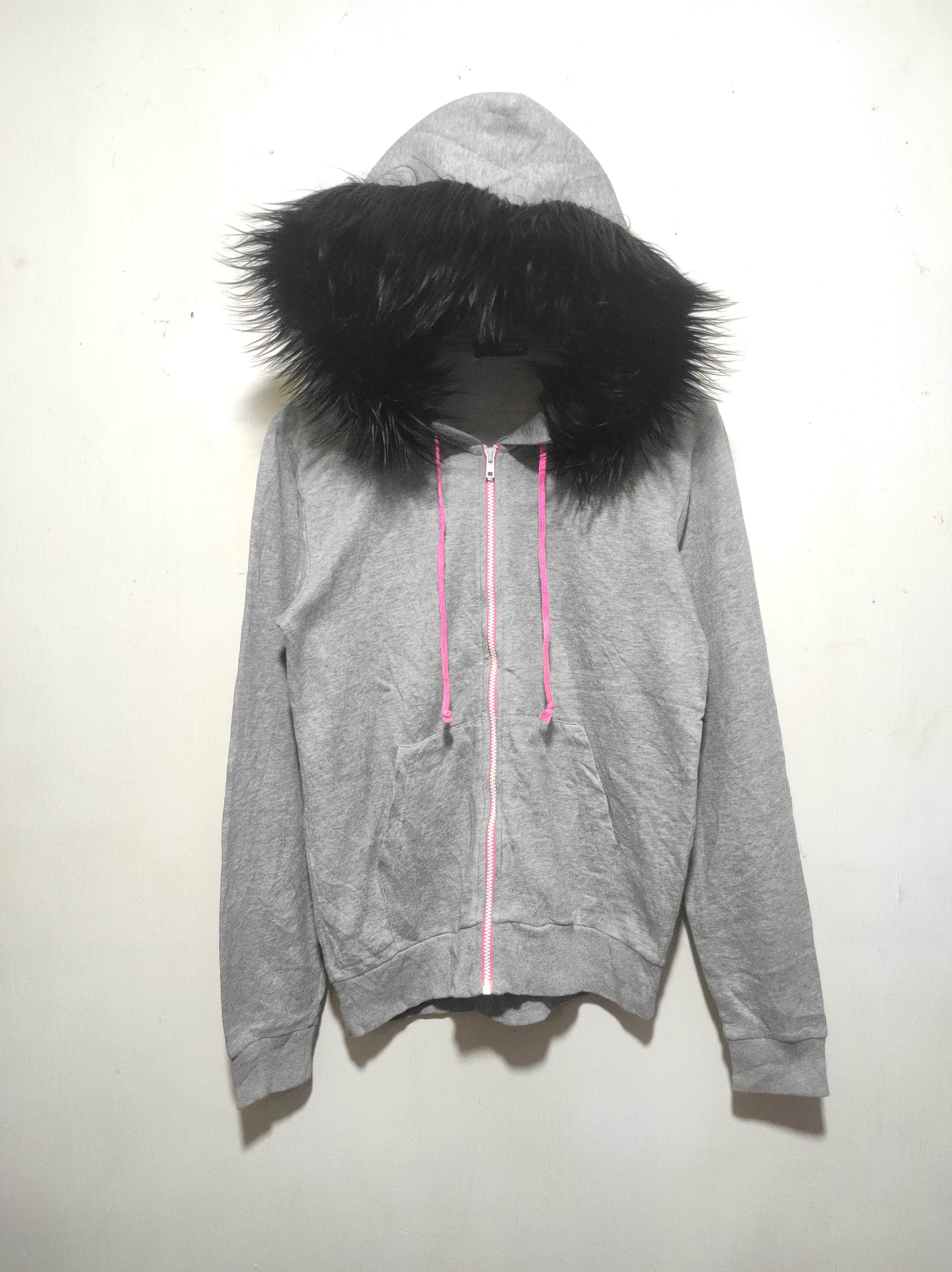 Hysteric Glamour Beams Zip Fur Hoodie IfSixWasNine LGB style Size US M / EU 48-50 / 2 - 2 Thumbnail