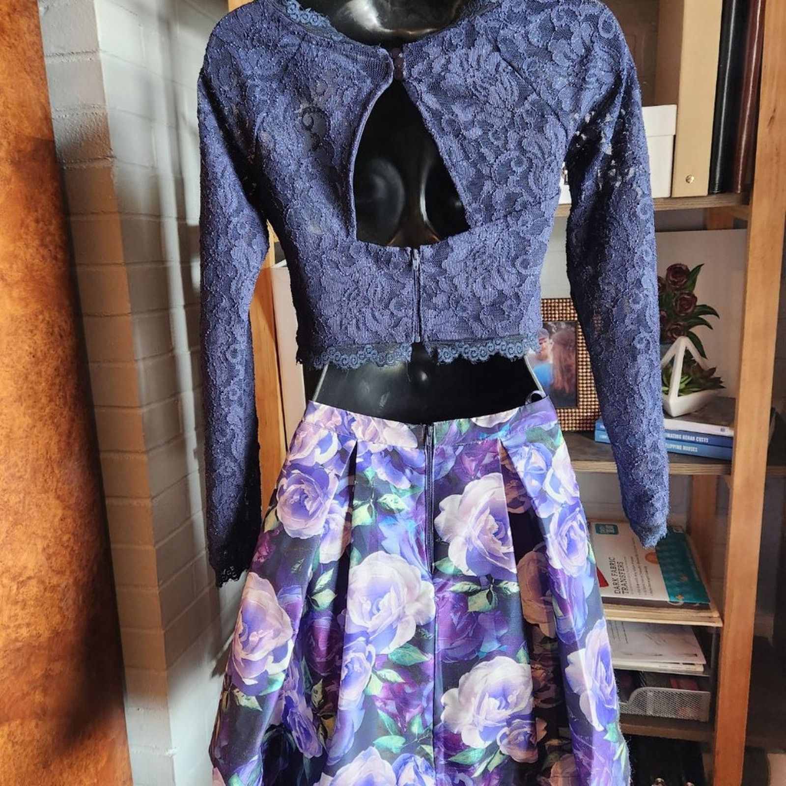 Other My Michelle Juniors Long Sleeve Dress Set Size XS / US 0-2 / IT 36-38 - 4 Thumbnail