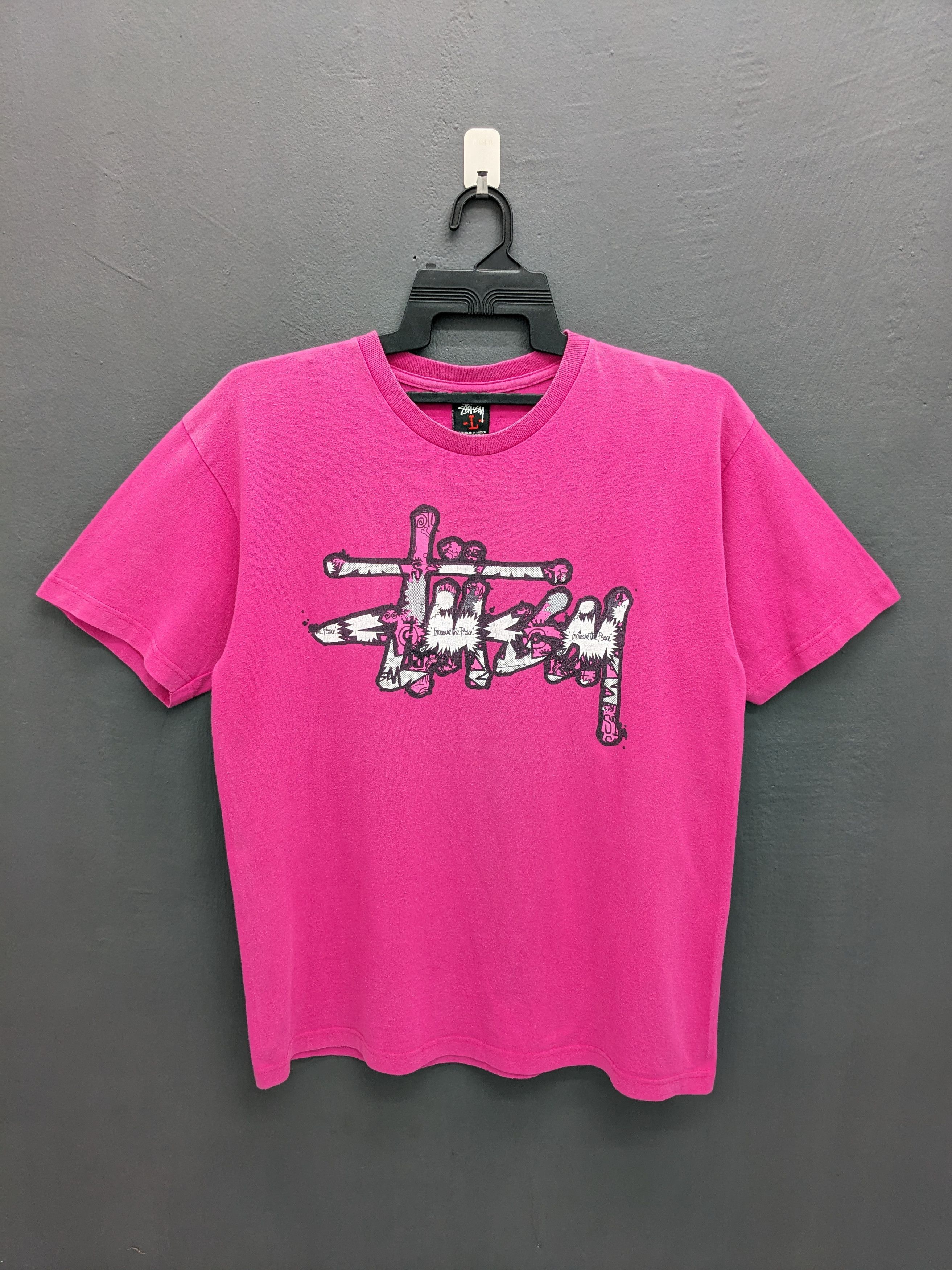 Stussy VINTAGE STUSSY SPELLOUT STREETWEAR TSHIRT Size US L / EU 52-54 / 3 - 2 Thumbnail