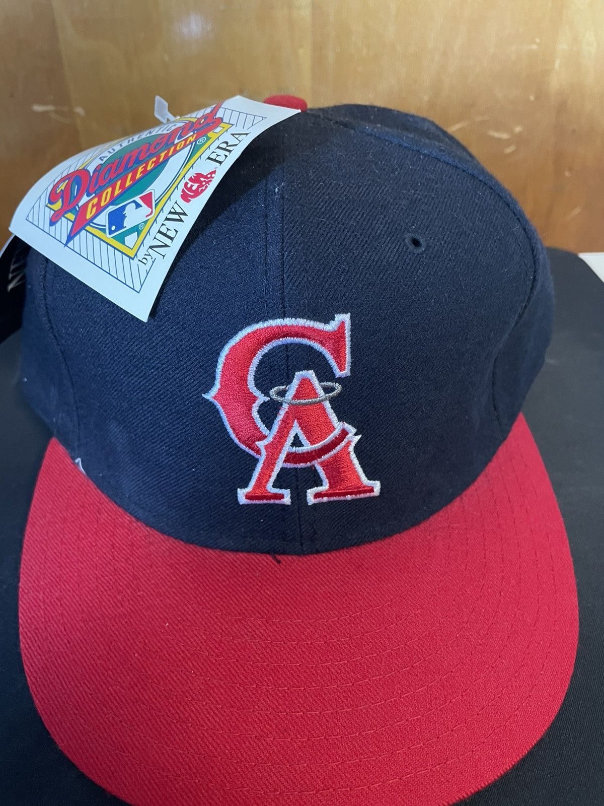New Era New Era Diamond Collection Angels Fitted Hat Size 7 1/2 MLB Size ONE SIZE - 2 Thumbnail