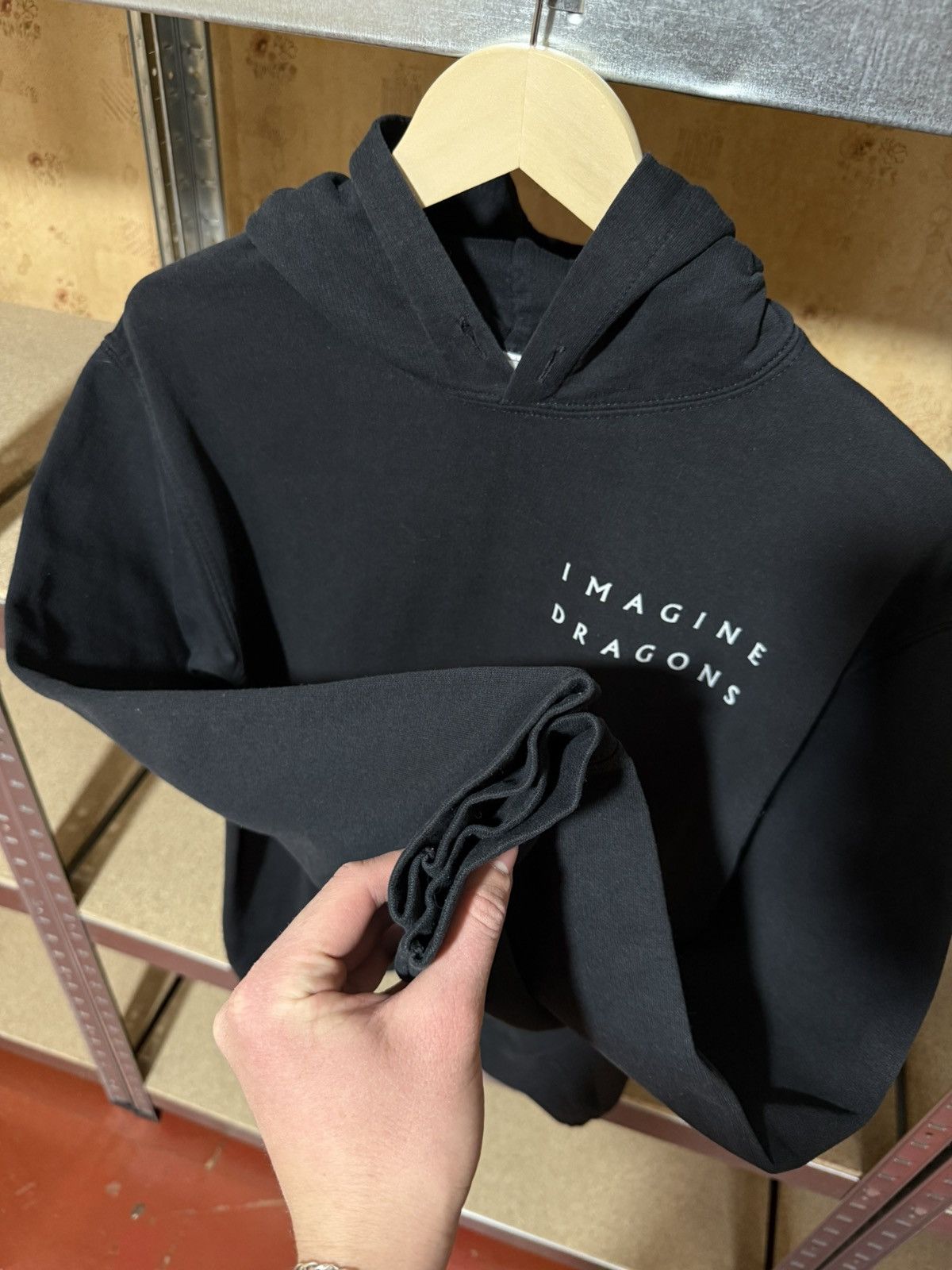 Band Tees × Vintage Vintage Imagine Dragons Mercury World Tour 2022 Hoodie Y2K Size US S / EU 44-46 / 1 - 6 Thumbnail