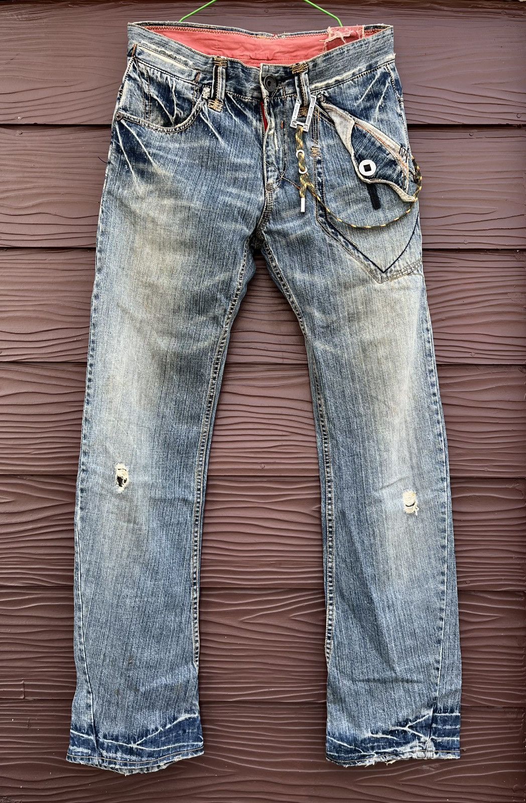 Japanese Brand Vintage Tought Jeans Smith Denim If six was Nine Denim style Size US 32 / EU 48 - 1 Thumbnail