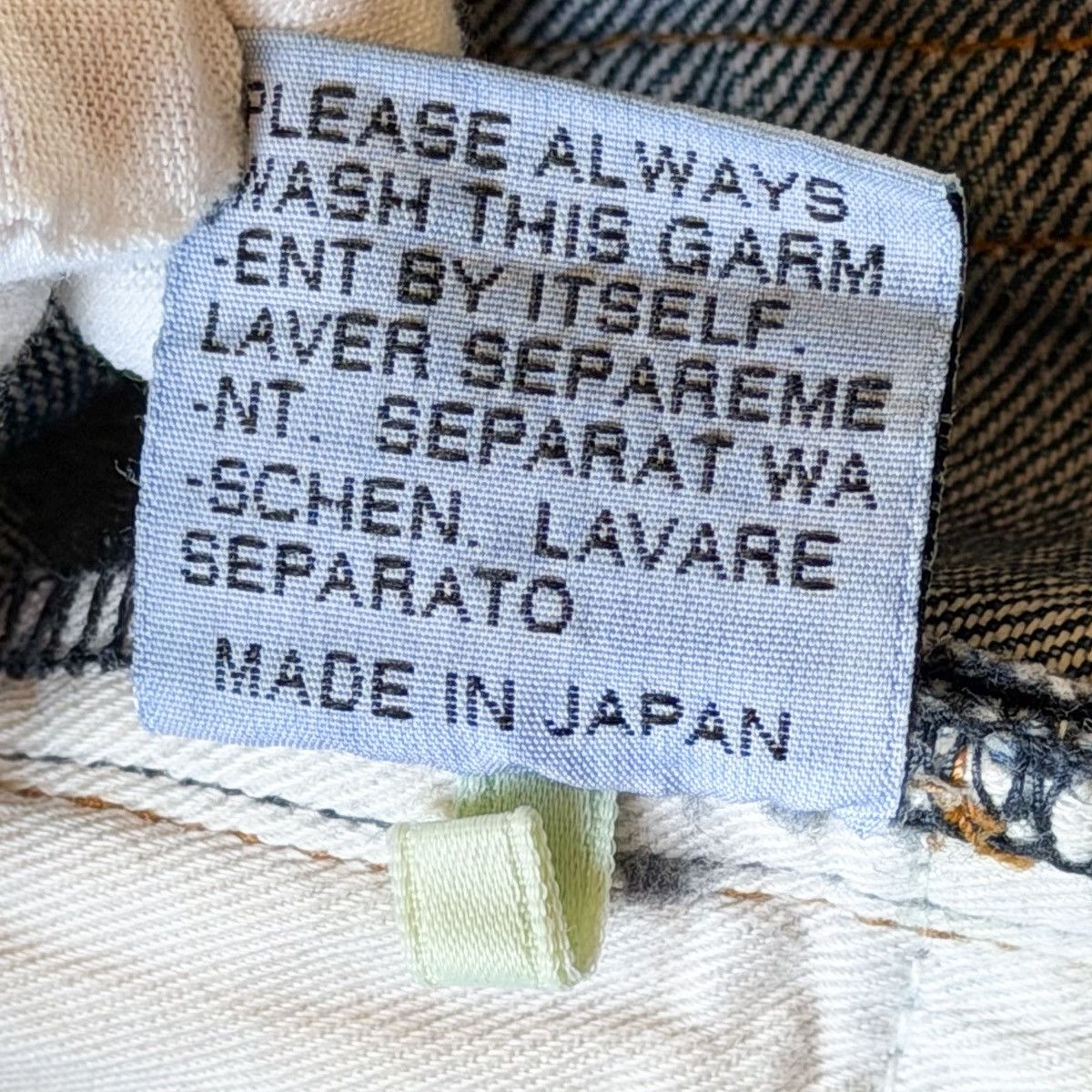 Dior Dior Homme AW06 Clawmark MIJ Repair Denim By Hedi Slimane Size US 32 / EU 48 - 10 Thumbnail