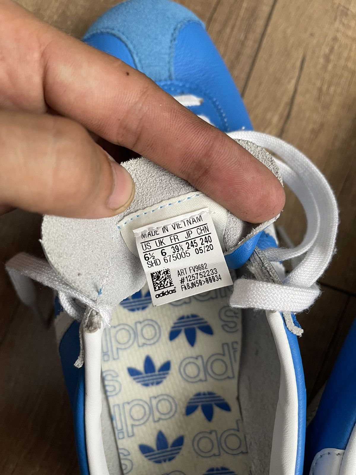 Adidas Adidas Japan Overdub Sneakers Shoes Blue Size US 6.5 / EU 39-40 - 11 Thumbnail