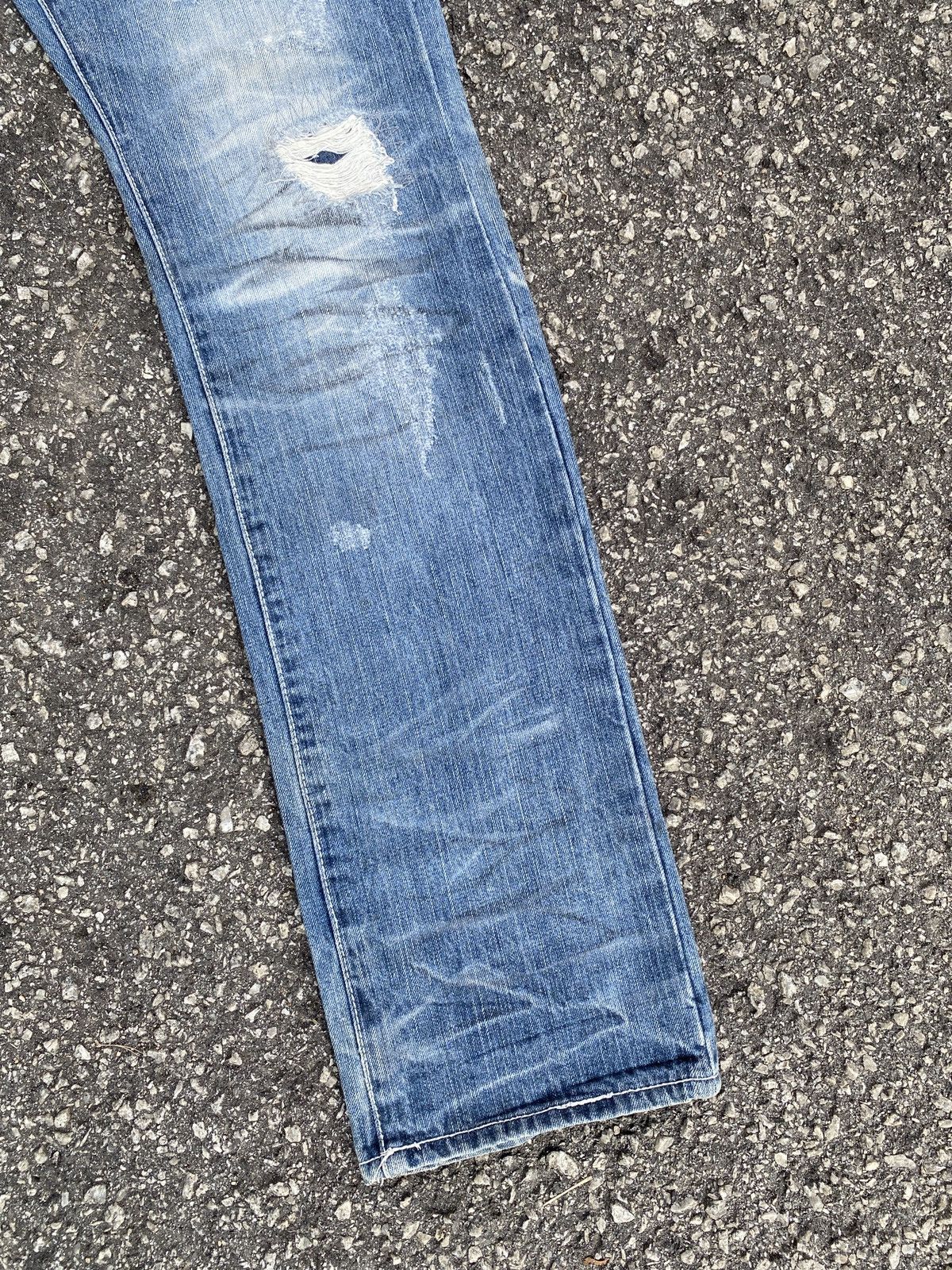 Japanese Brand Japanese Brand Semantics Design Distressed Denim Size US 29 - 5 Thumbnail