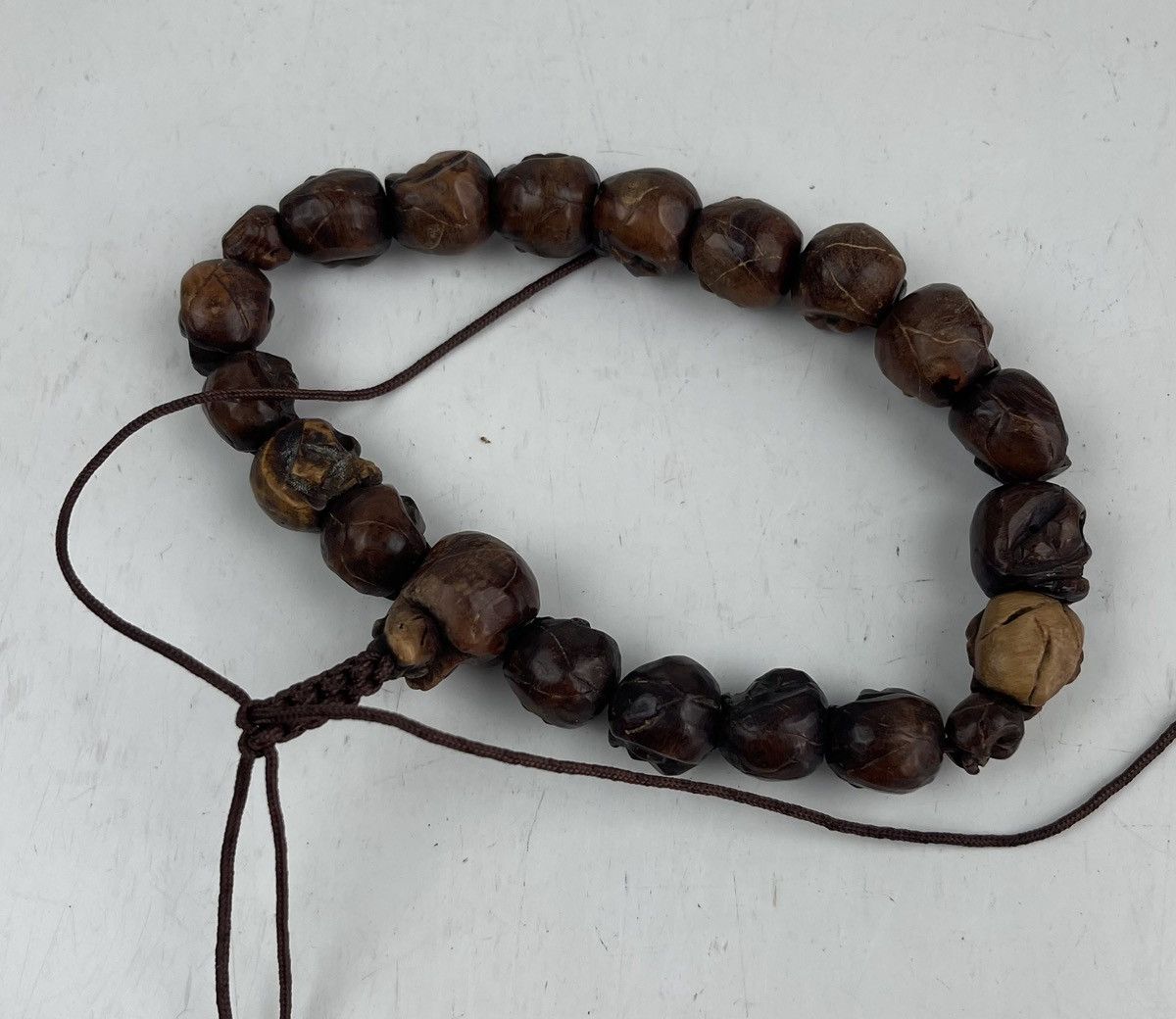 Seditionaries custom made multiple skull wooden bracelet tc33 Size ONE SIZE - 4 Thumbnail