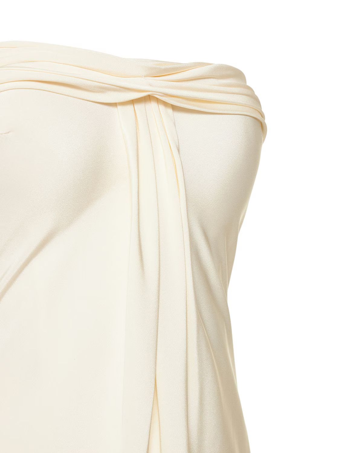 Tom Ford o1w1db10225 AB3194 Maxi Dress in White Size XS / US 0-2 / IT 36-38 - 4 Thumbnail