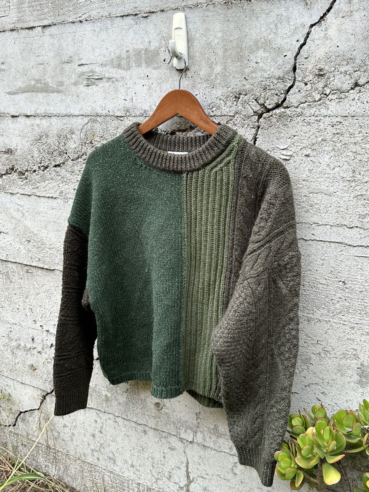 Acne Studios RARE GRAIL Acne Studios mohair deconstructed knit sweater Size US L / EU 52-54 / 3 - 1 Thumbnail