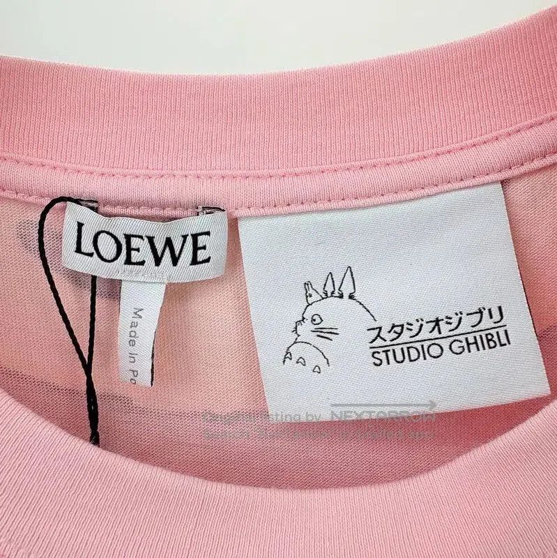 Loewe Loewe Pink T-Shirt with Totoro Design . Size S / US 4 / IT 40 - 3 Thumbnail