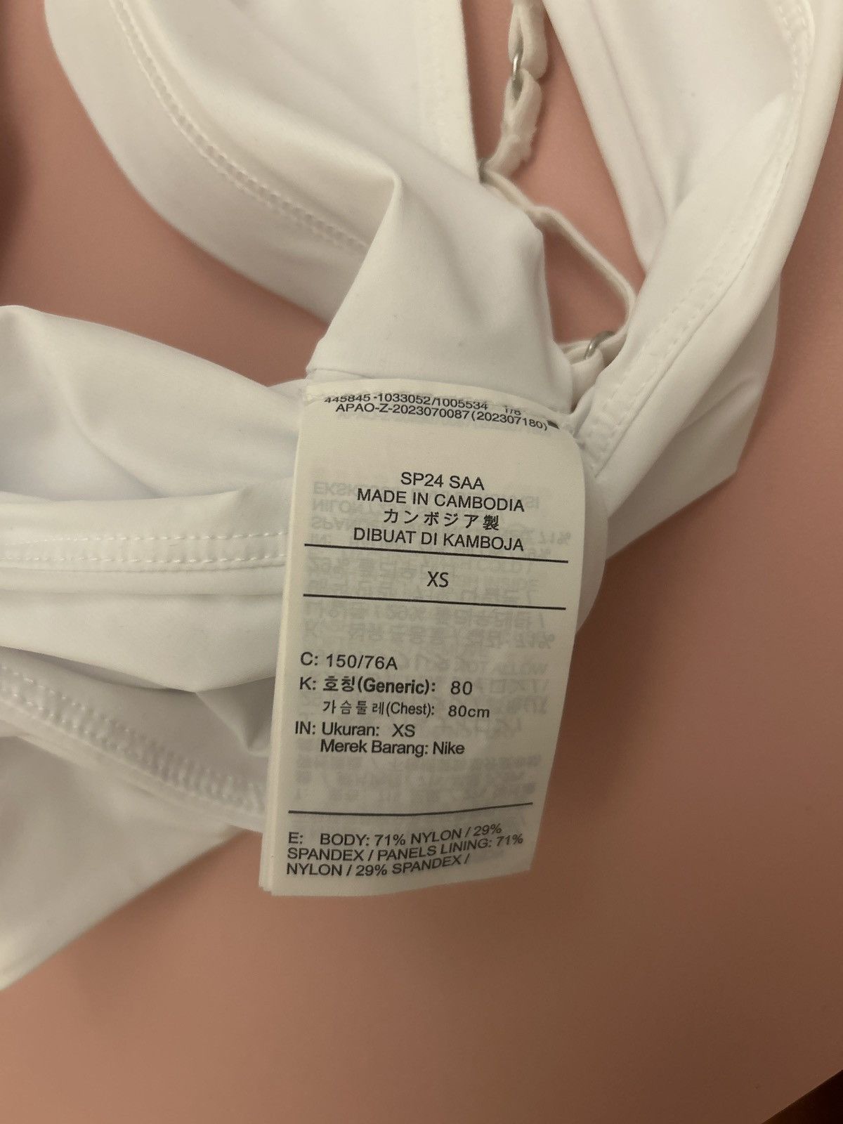 Jacquemus × Nike Nike x Jacquemus Spring 2024 Sports Bra Size XS / US 0-2 / IT 36-38 - 6 Thumbnail