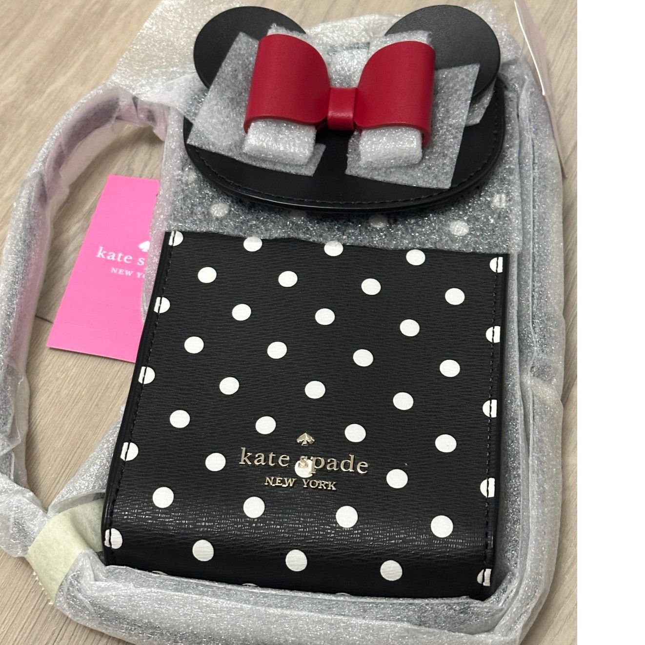 Kate Spade Kate Spade Minnie Mouse North South Flap Crossbody Bag Size ONE SIZE - 6 Thumbnail