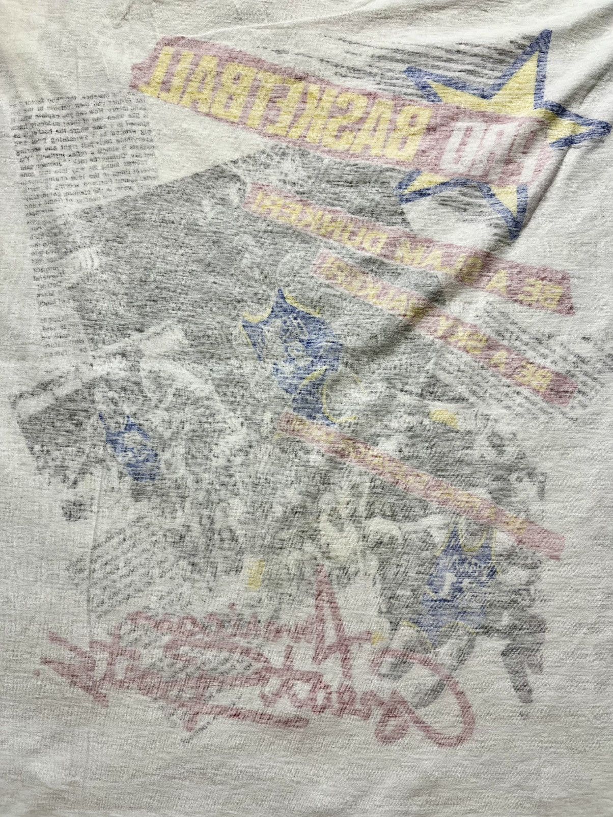 NBA Vintage NBA Pro Basketball Slam Dunker Shirt Size US L / EU 52-54 / 3 - 4 Thumbnail