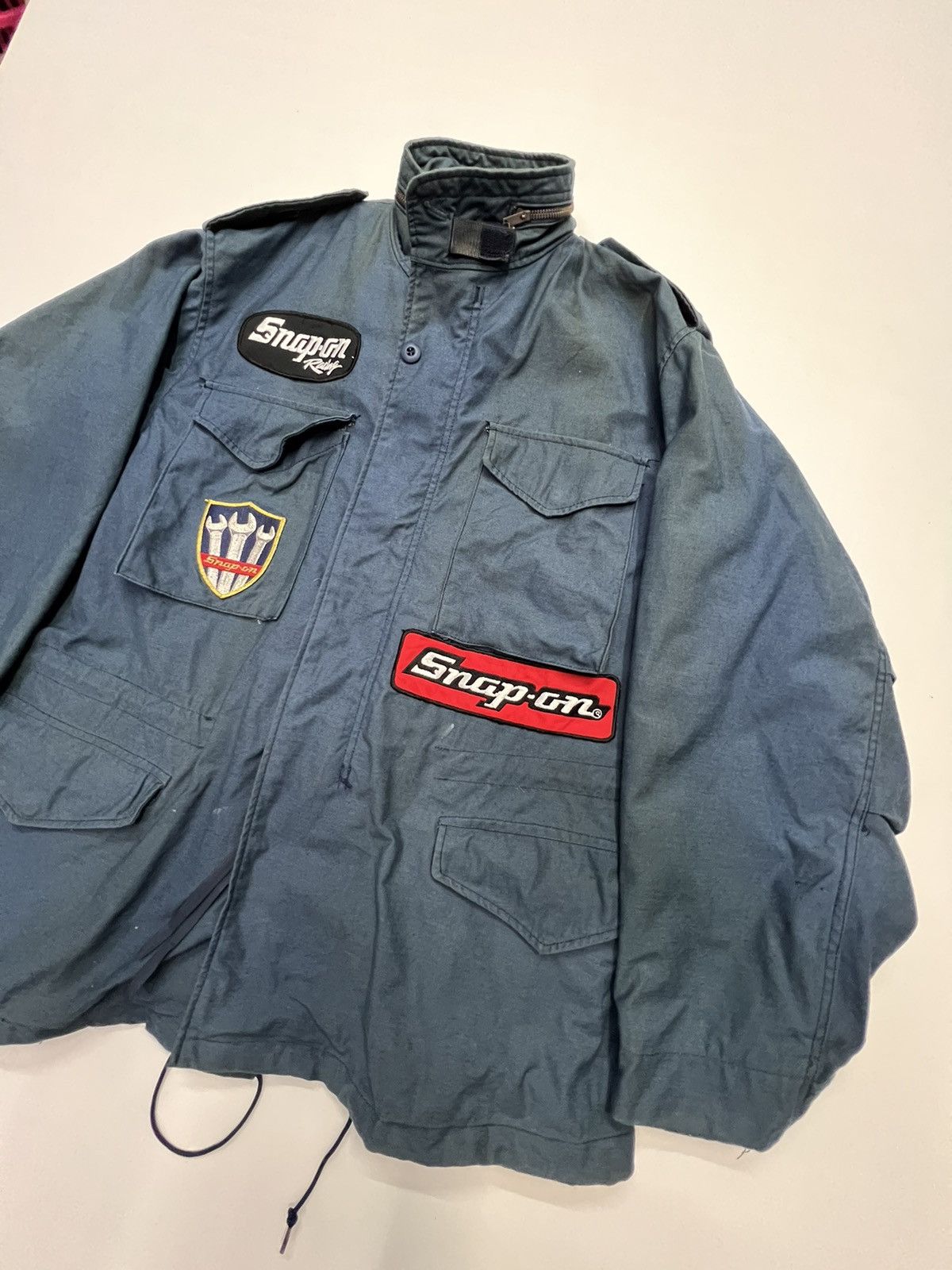 Alpha Industries Alpha Industries Snap On Racing Jacket Size US L / EU 52-54 / 3 - 3 Thumbnail