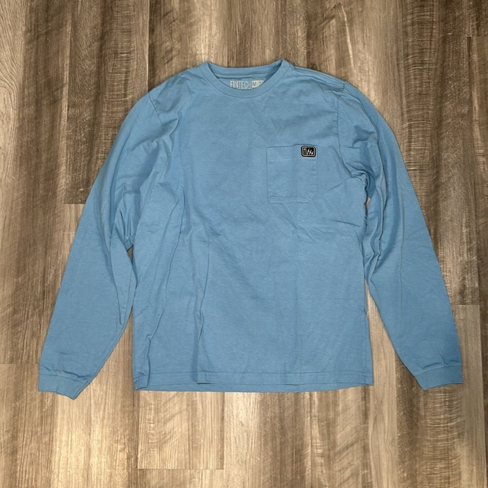 Other Fintech Long Sleeve Pocket Tee - Medium Size US M / EU 48-50 / 2 - 2 Thumbnail