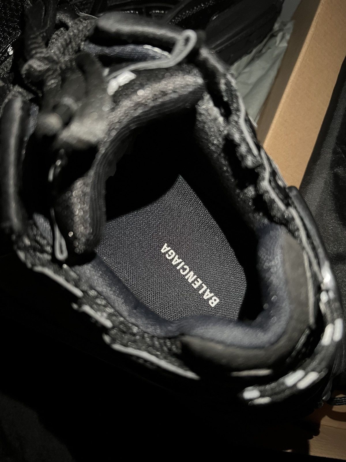 Balenciaga Balenciaga Runner “Triple Black” Made in Italy Size US 11 / EU 44 - 13 Thumbnail