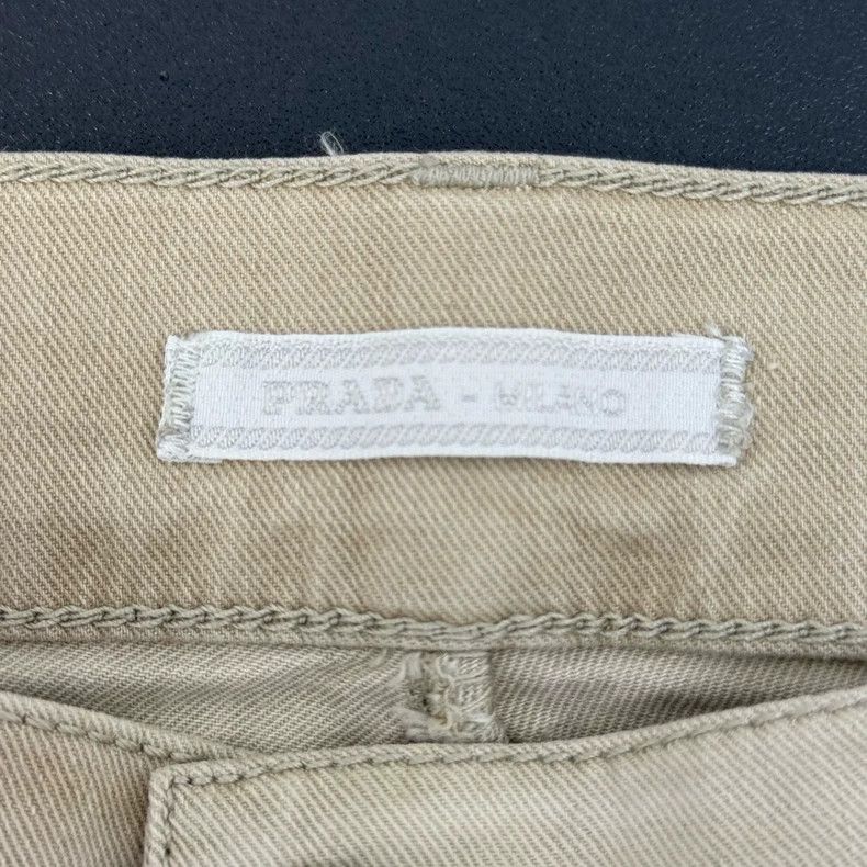 Prada Prada Apricot classic logo trousers 2502-Nextarrow Size US 34 / EU 50 - 5 Thumbnail