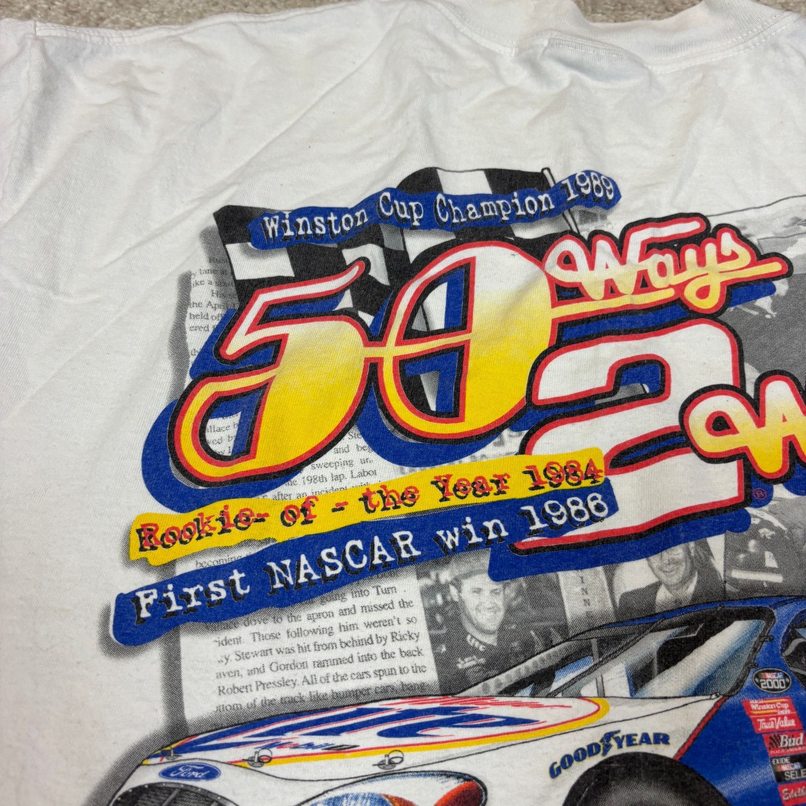 Chase Authentics Vintage y2k Nascar Rusty Wallace T Shirt Men's Large Chase Size US L / EU 52-54 / 3 - 6 Thumbnail