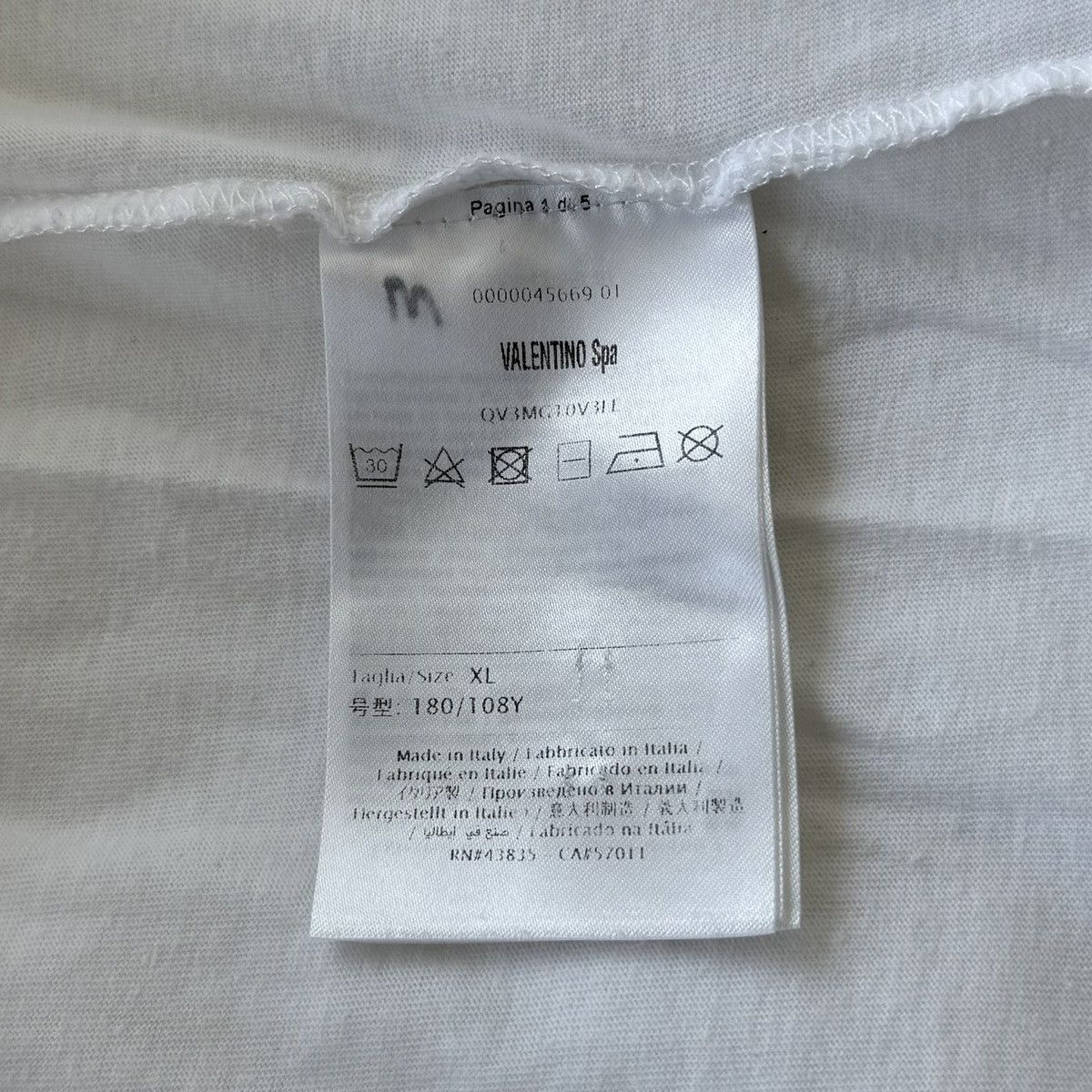 Valentino VLTN Print T-Shirt Size US M / EU 48-50 / 2 - 7 Thumbnail