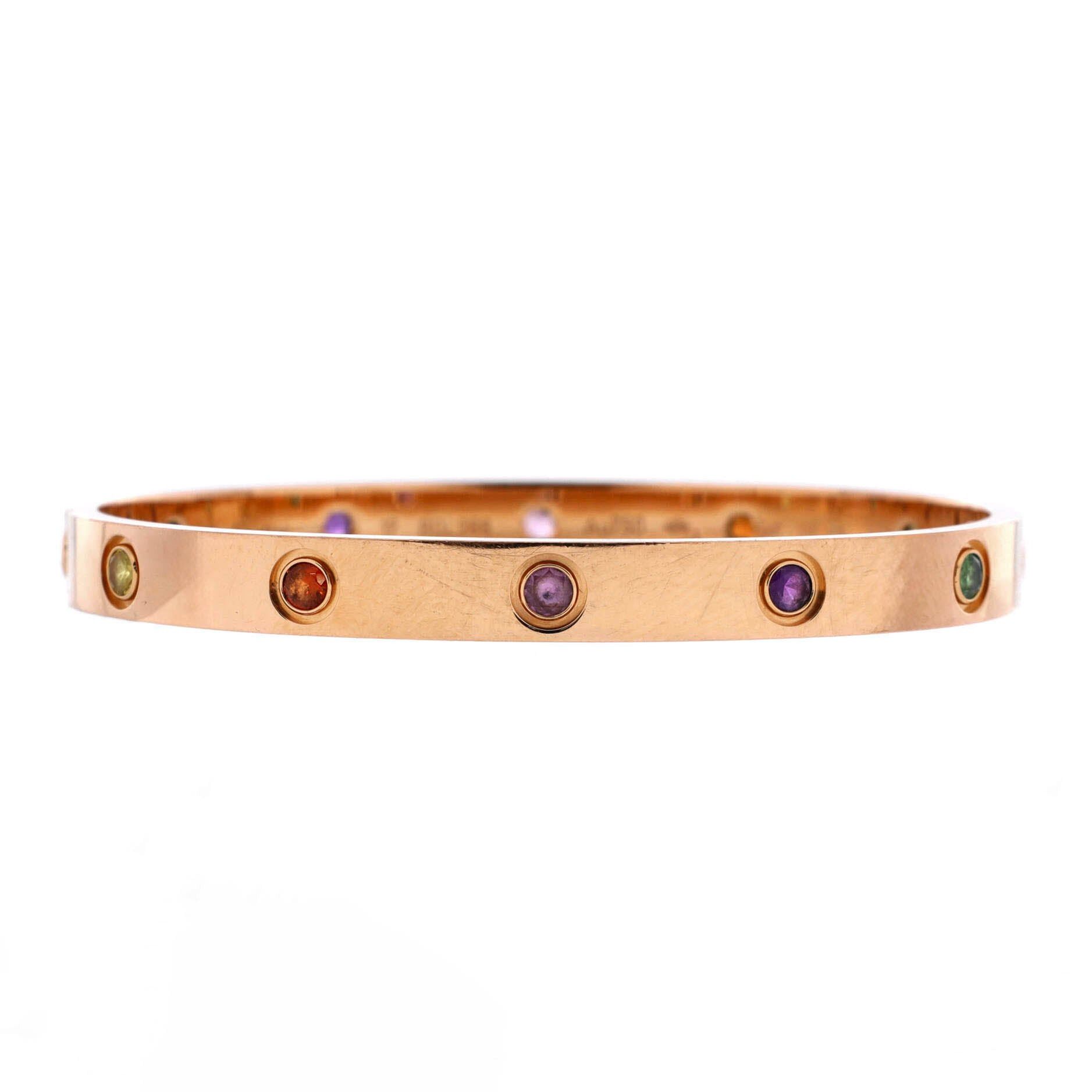 Cartier Love 10 Stone Bracelet Size ONE SIZE - 1 Thumbnail
