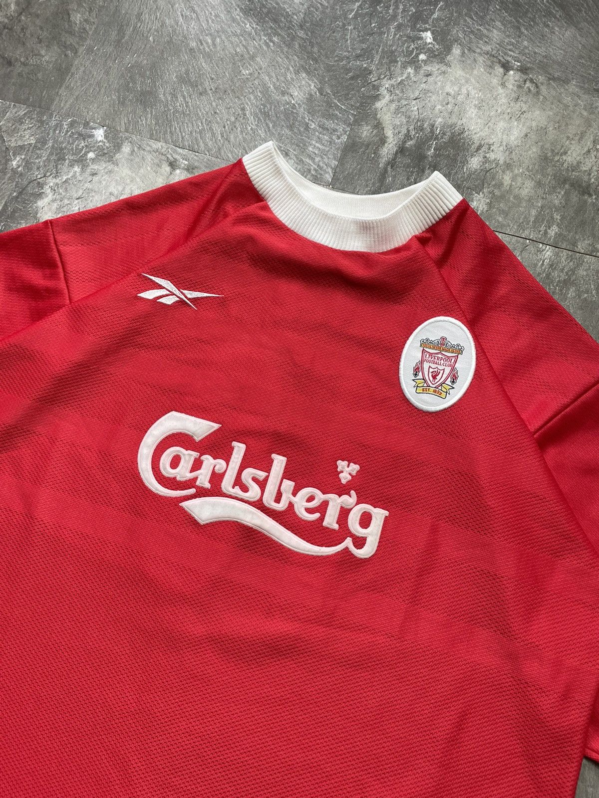 Reebok Reebok Liverpool 1998 1999 Owen #10 Home Soccer Jersey Kit Size US XXL / EU 58 / 5 - 4 Thumbnail