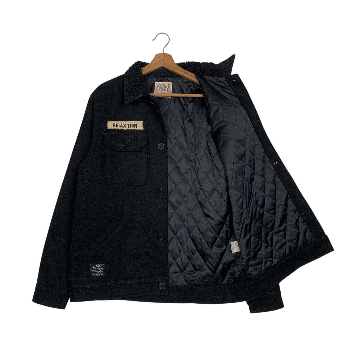 Japanese Brand World Standard Padded Jacket Size US M / EU 48-50 / 2 - 9 Thumbnail