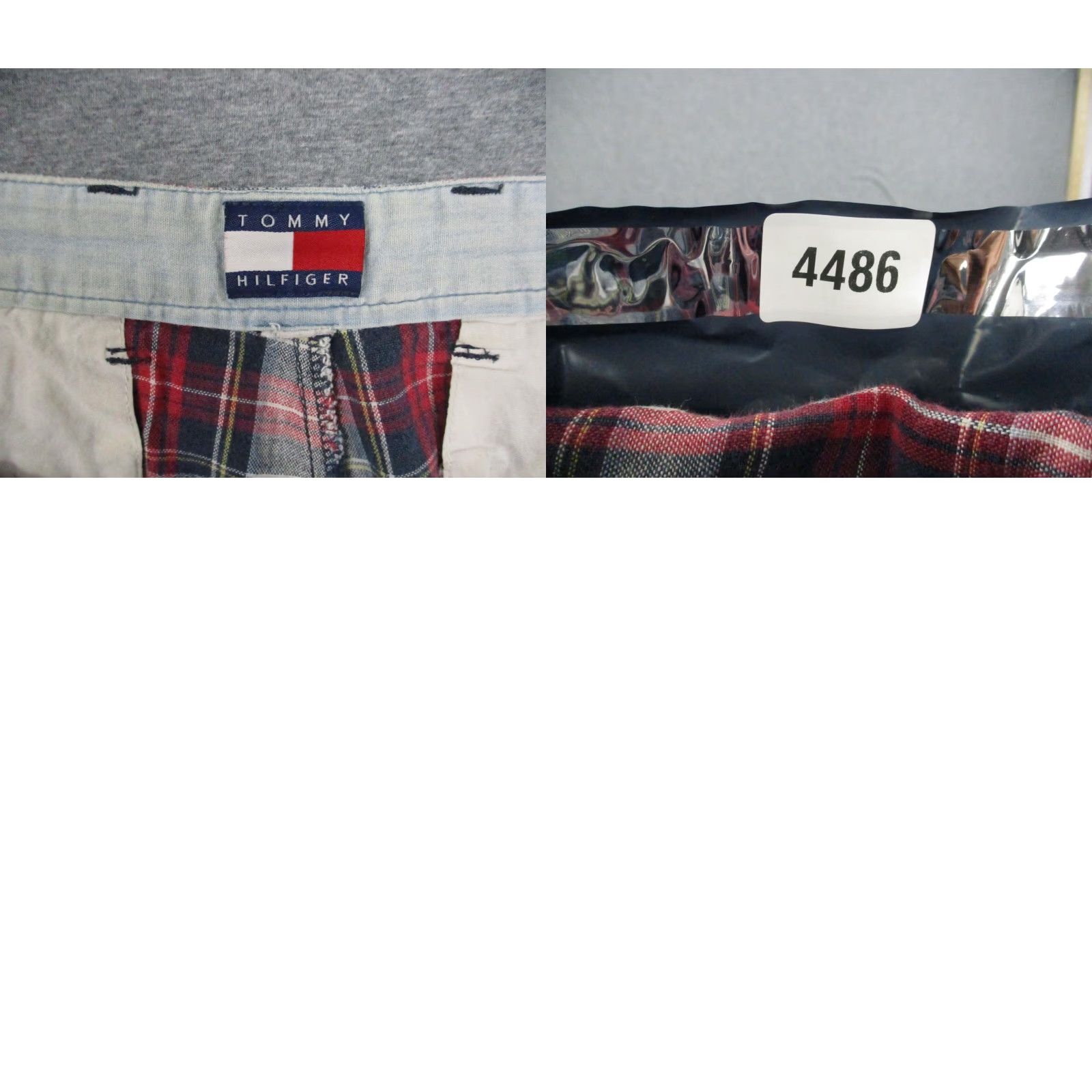 Tommy Hilfiger Tommy Hilfiger Bermuda Shorts Men's Multicolor Plaid Cotton Casual Loose Fit 36in White? Size US 36 / EU 52 - 8 Thumbnail