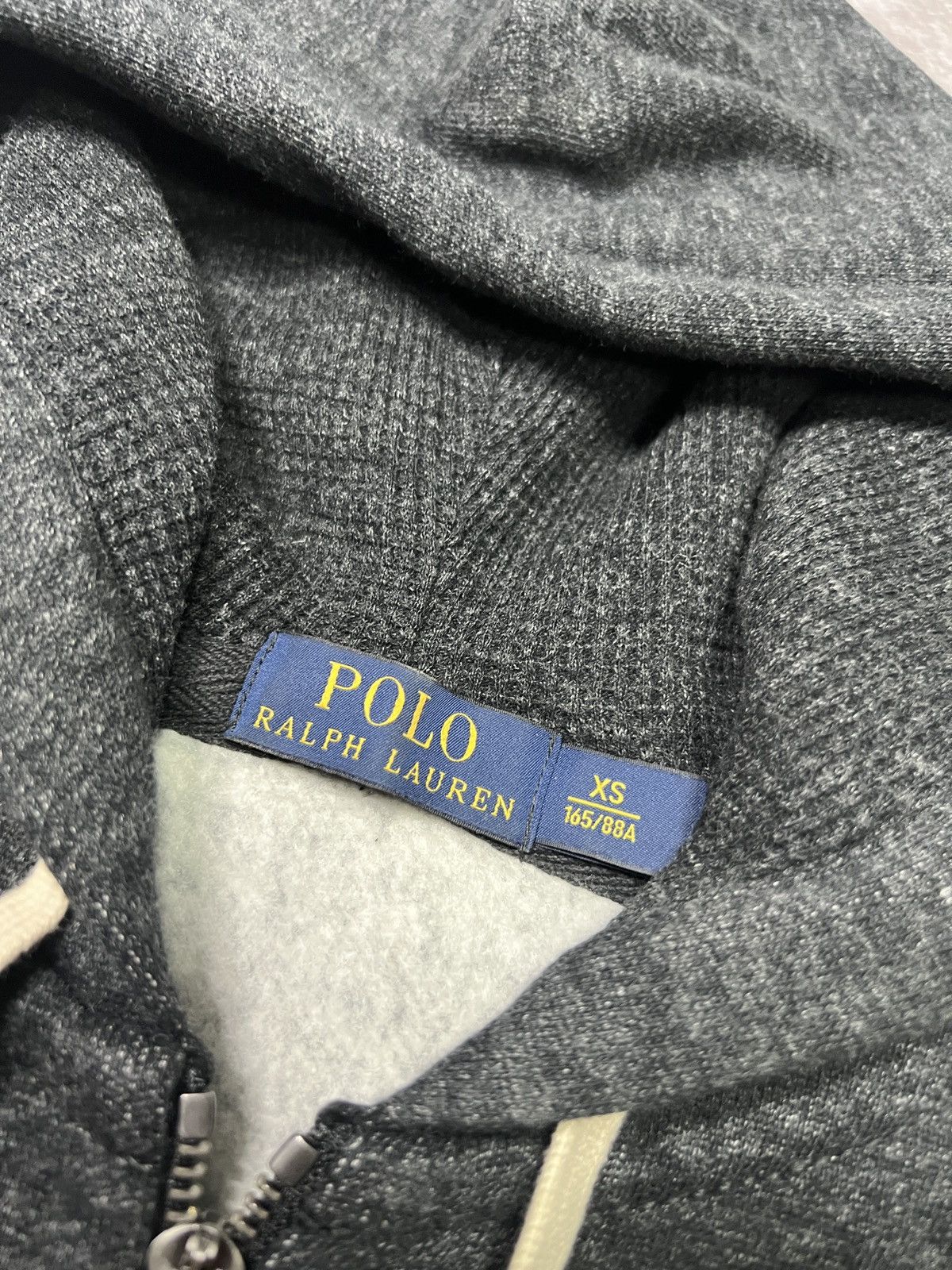 Polo Ralph Lauren Vintage Y2K Polo Ralph Lauren Zip Up Hoodie Red Pony Logo Size US XS / EU 42 / 0 - 5 Thumbnail