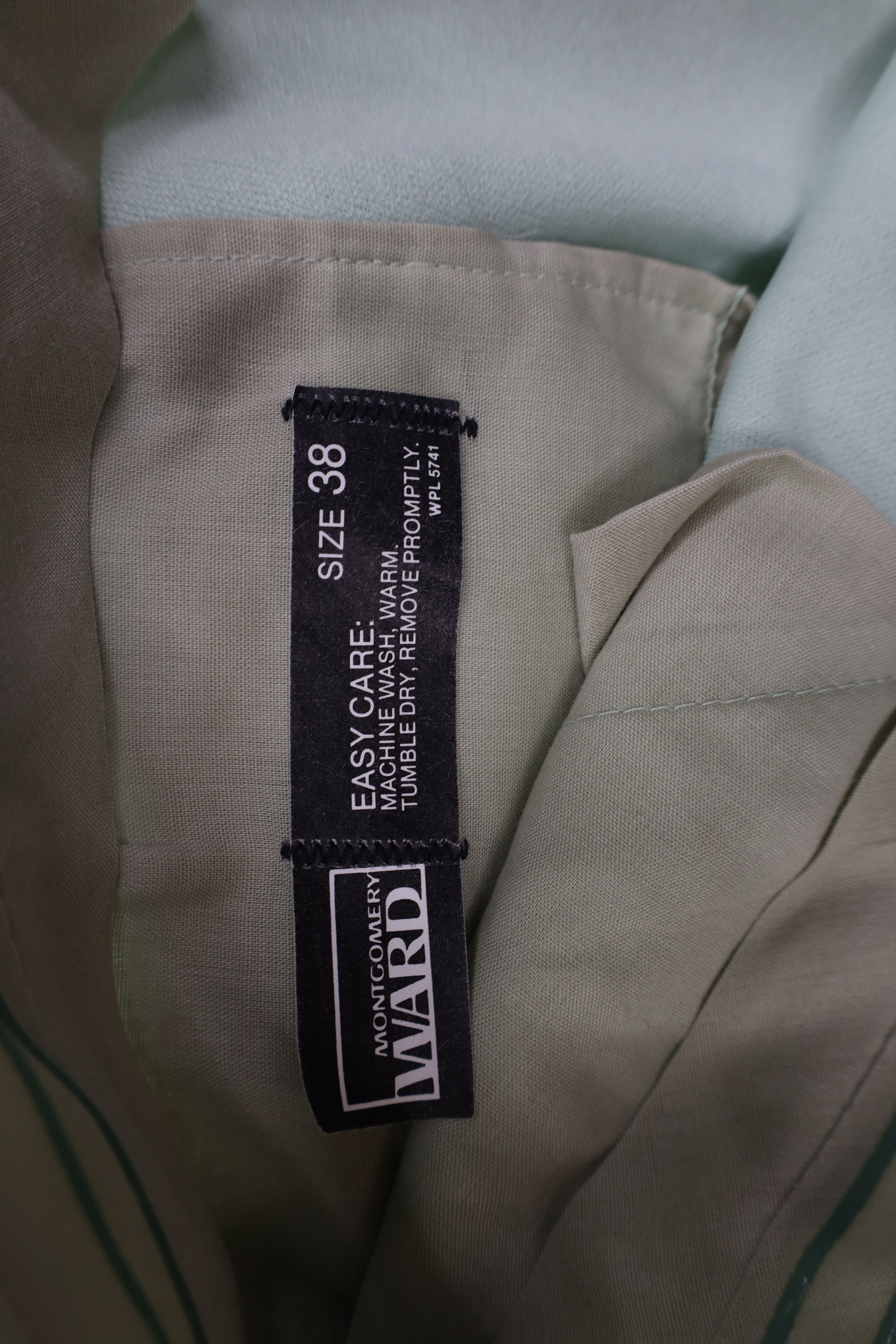 Vintage Vintage 60s 70s Streetwear Knit Bell Bottoms Pants Green USA Size US 38 / EU 54 - 9 Thumbnail