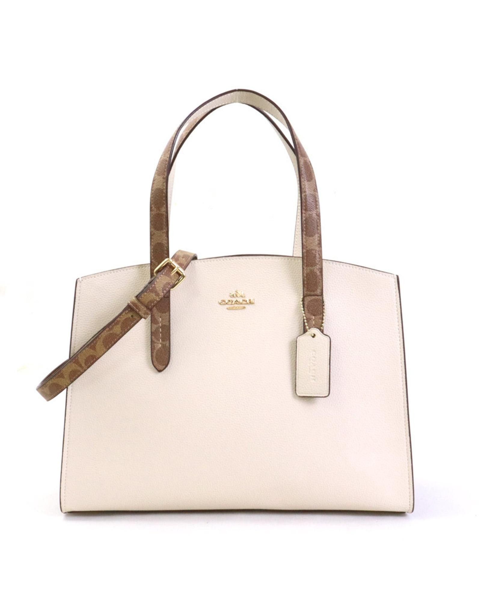 image of Versatile And Stylish Coach Tatum Handbag For Women in White